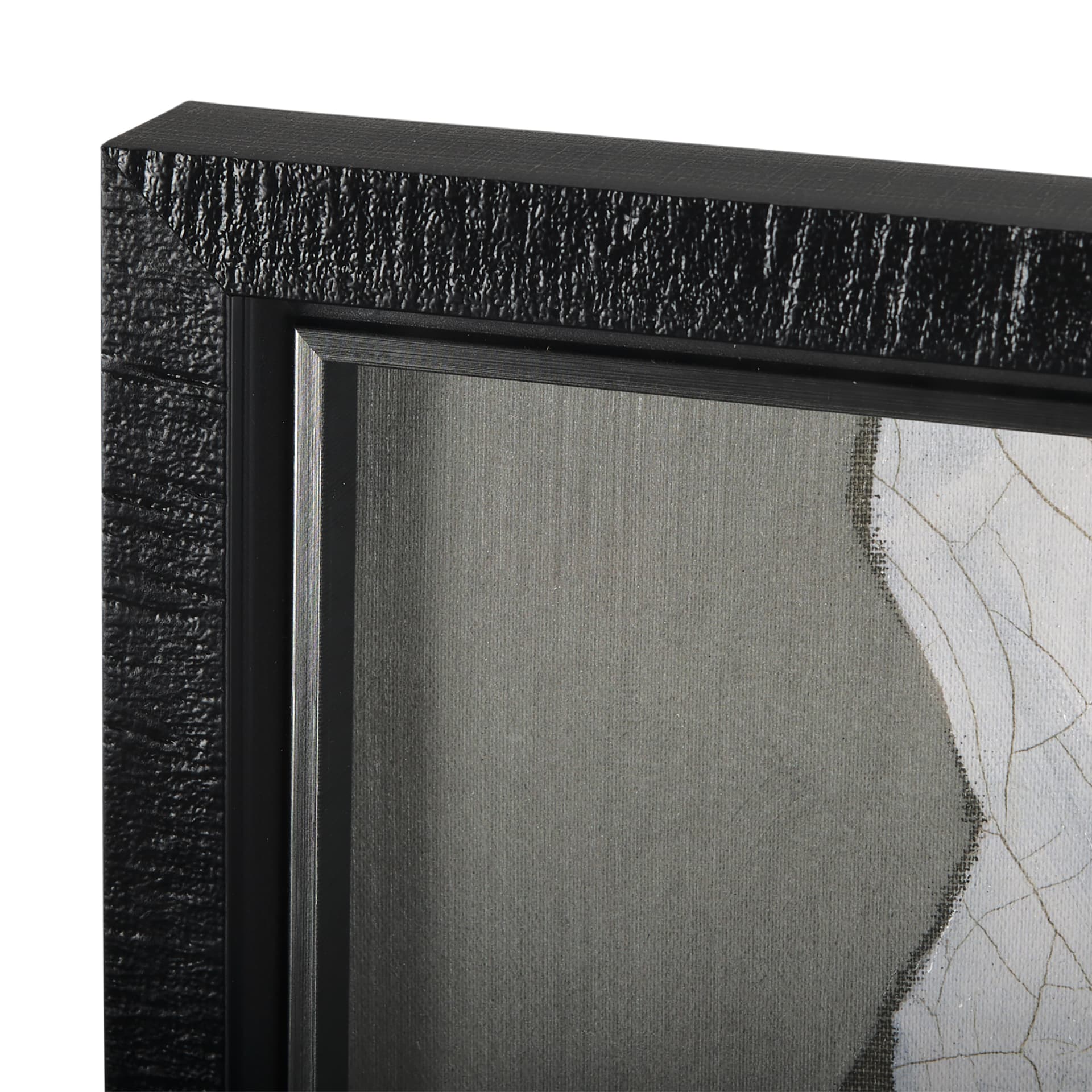 Fusion by Mercana Studio a Hand Embellished Textured Framed Art Photograph Matted under Glass — product photograph