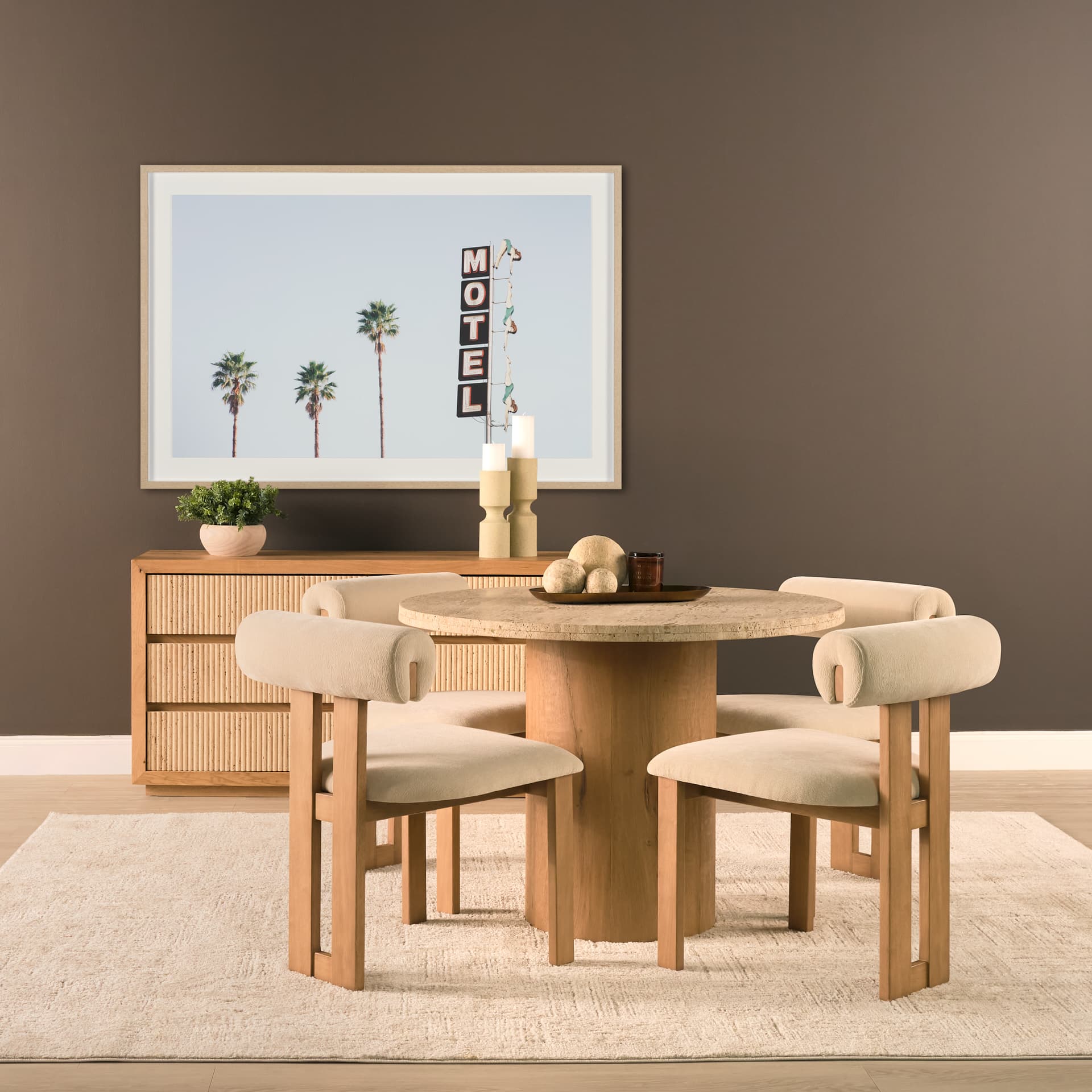 Diving Ladies by Kathrin Pienaar Framed Photo Print Matted under Glass — product photograph