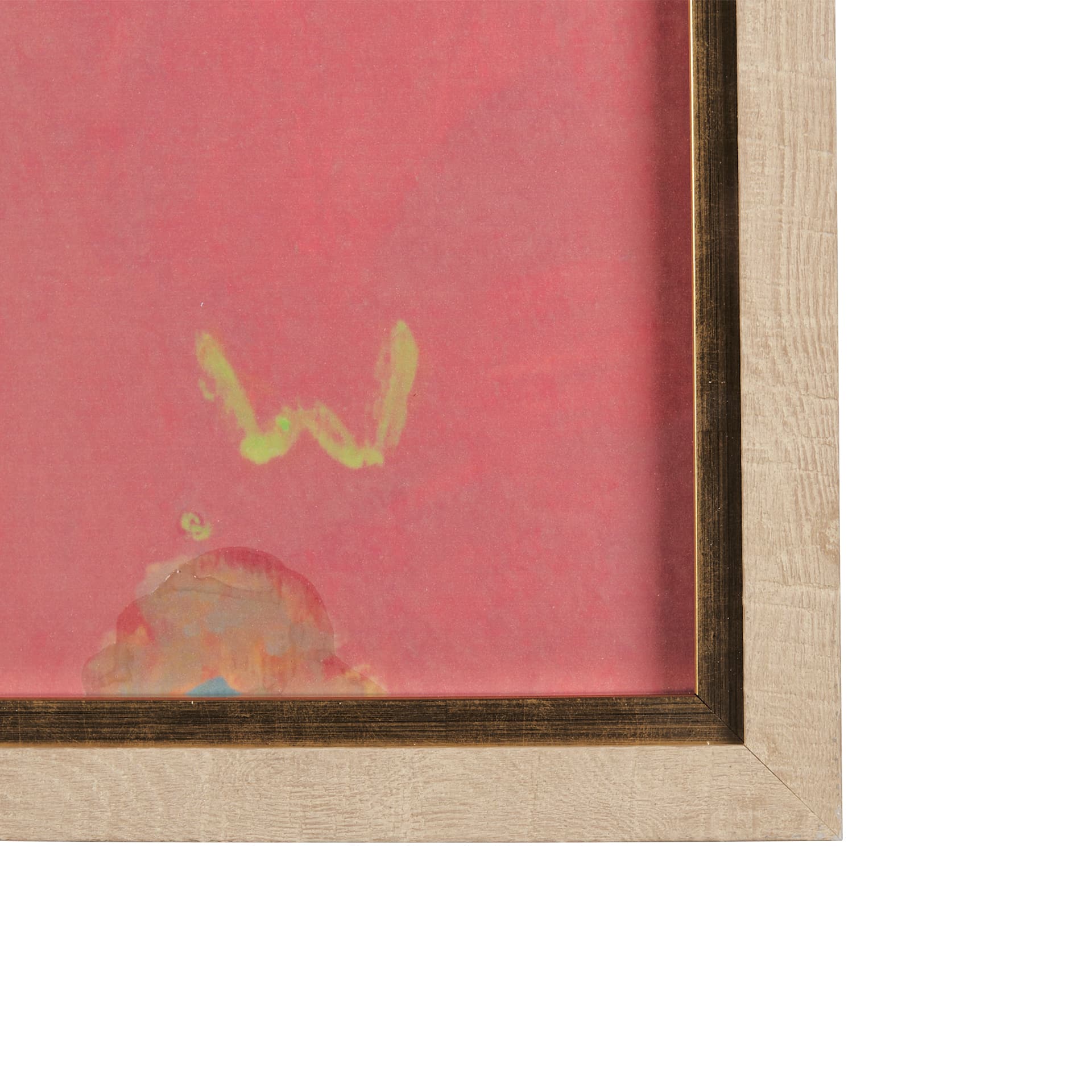 Pop Birds - Sore by Mercana Studio a Hand Embellished Textured Framed Art Print Matted under Glass — product photograph