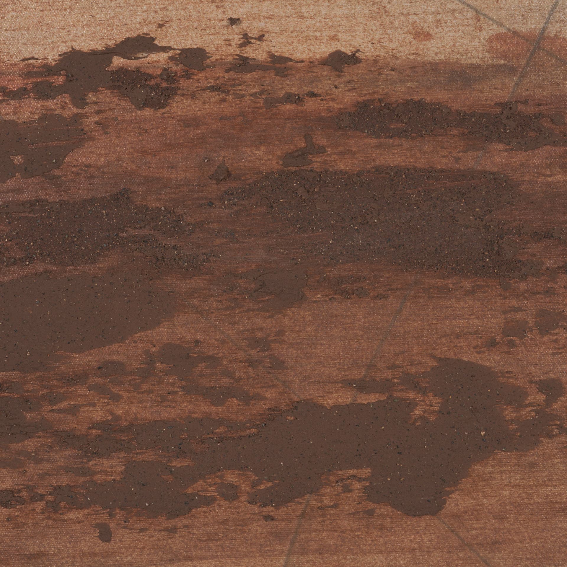 Ochre by Mercana Studio a Hand Embellished Textured Framed Canvas — product photograph