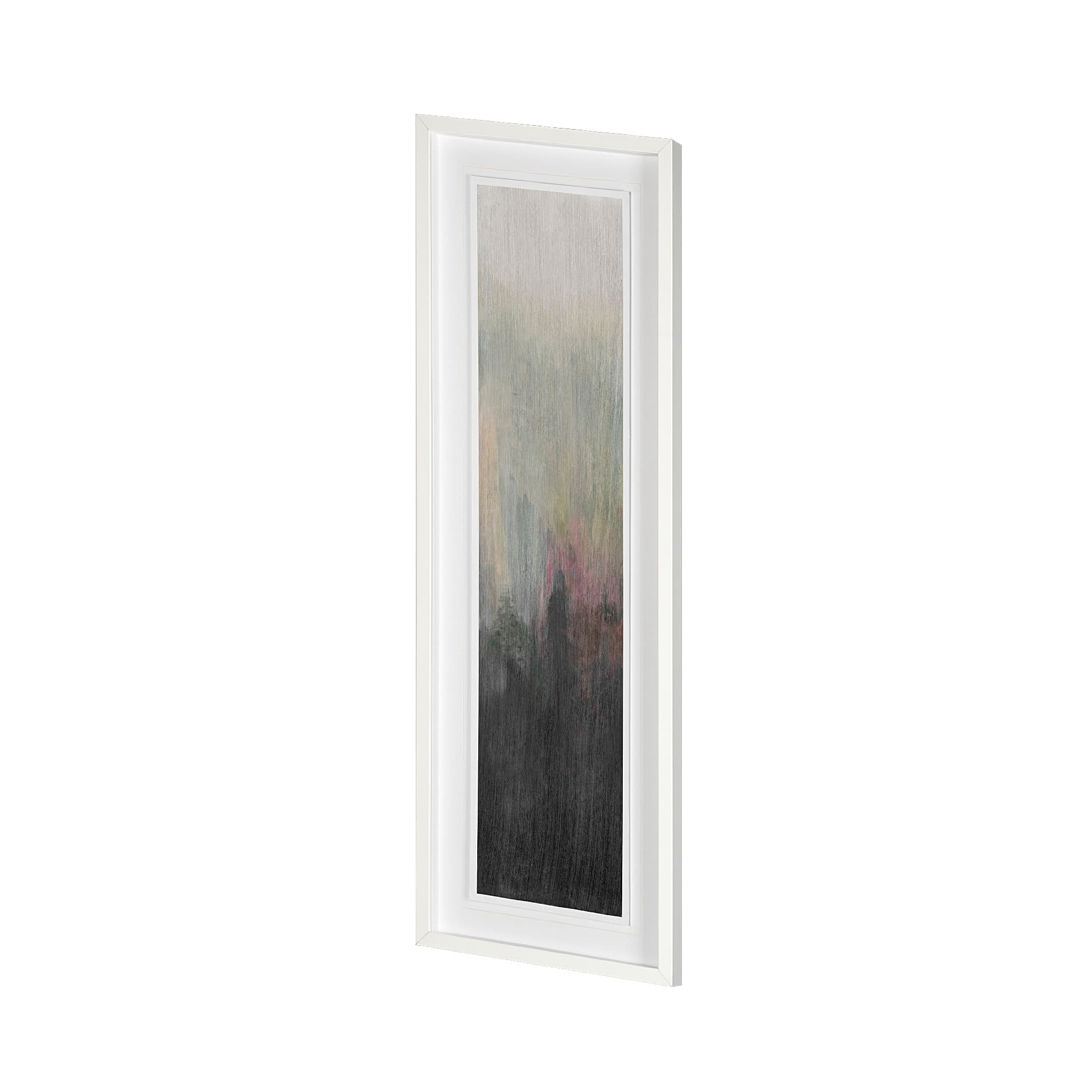 Pacific Northwest Panel III by Sandra Lafrate Hand Embellished Framed Art Print Matted under Glass — product photograph