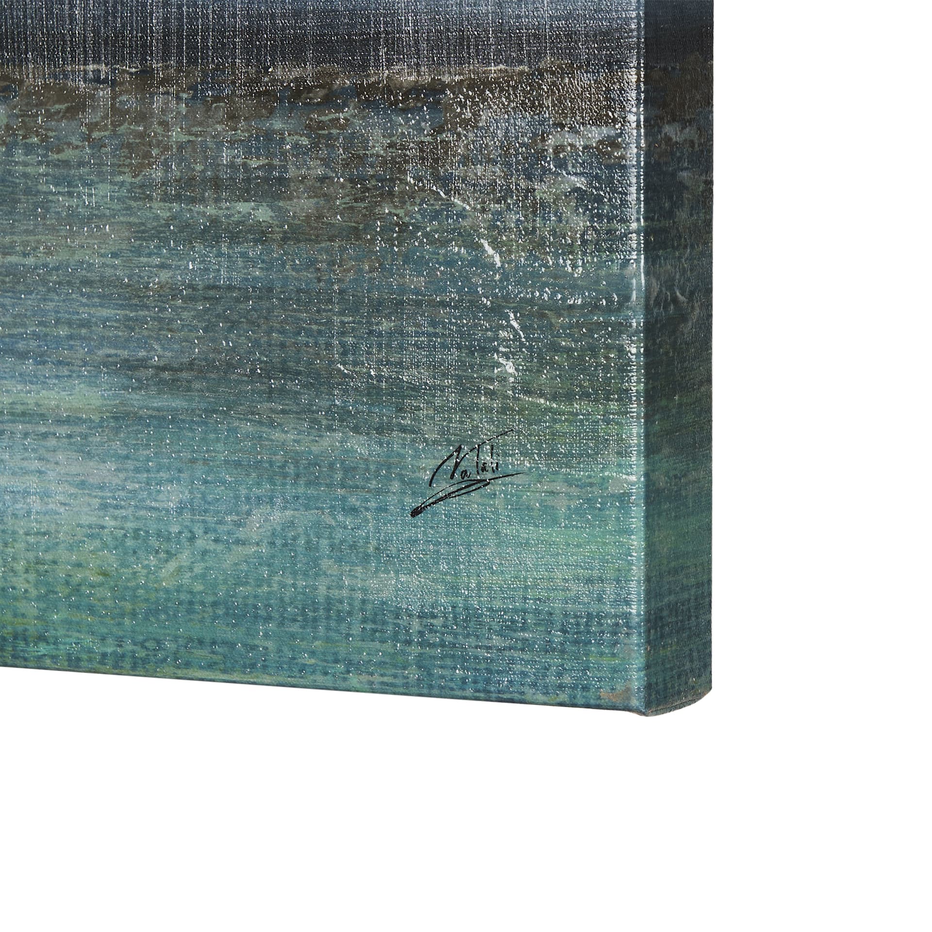 Stormy Skies II by Mercana Studio a Hand Embellished Textured Canvas — product photograph