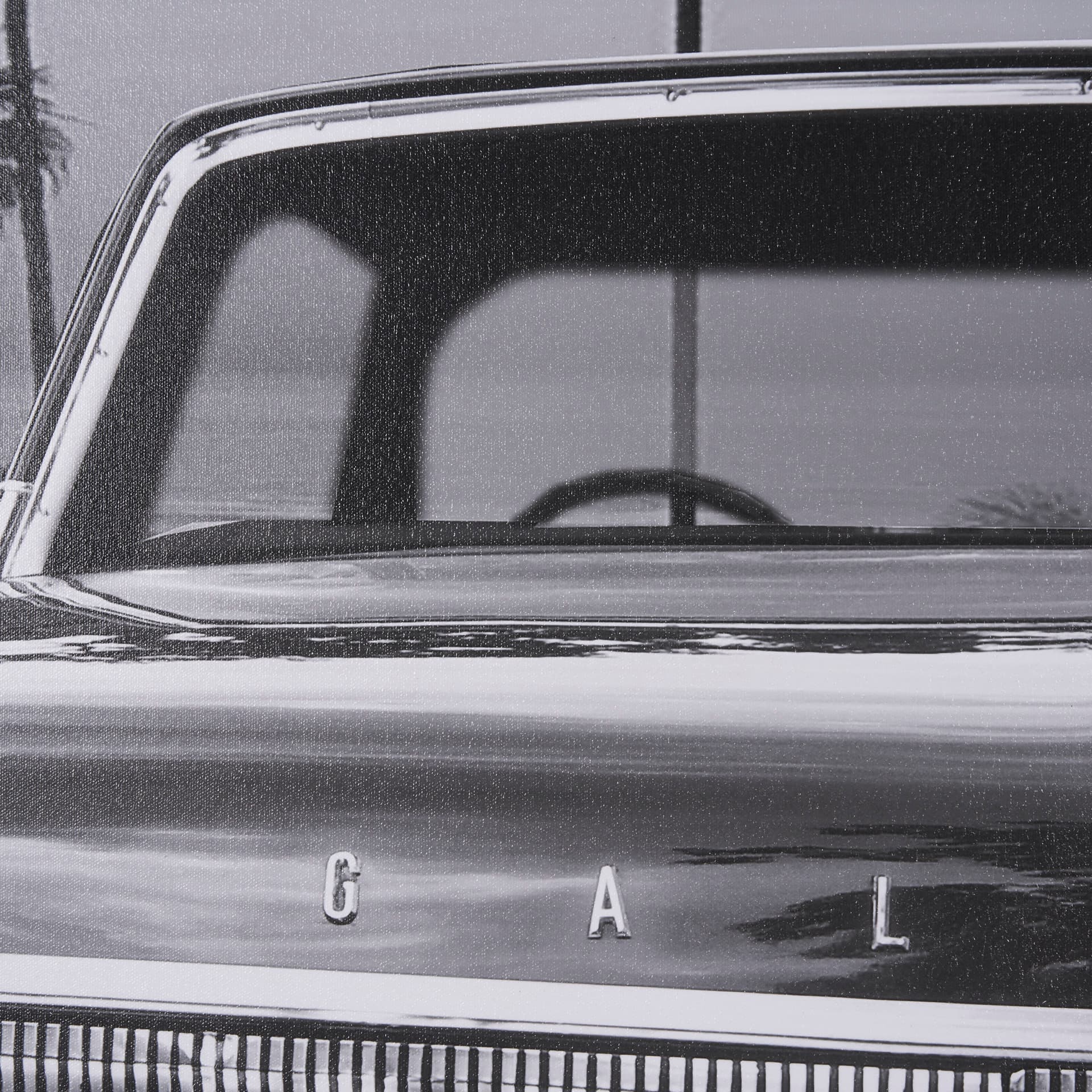 Ford Galaxy 500XL by Larry Butterworth a Hand Embellished Framed Photo Art Print — product photograph