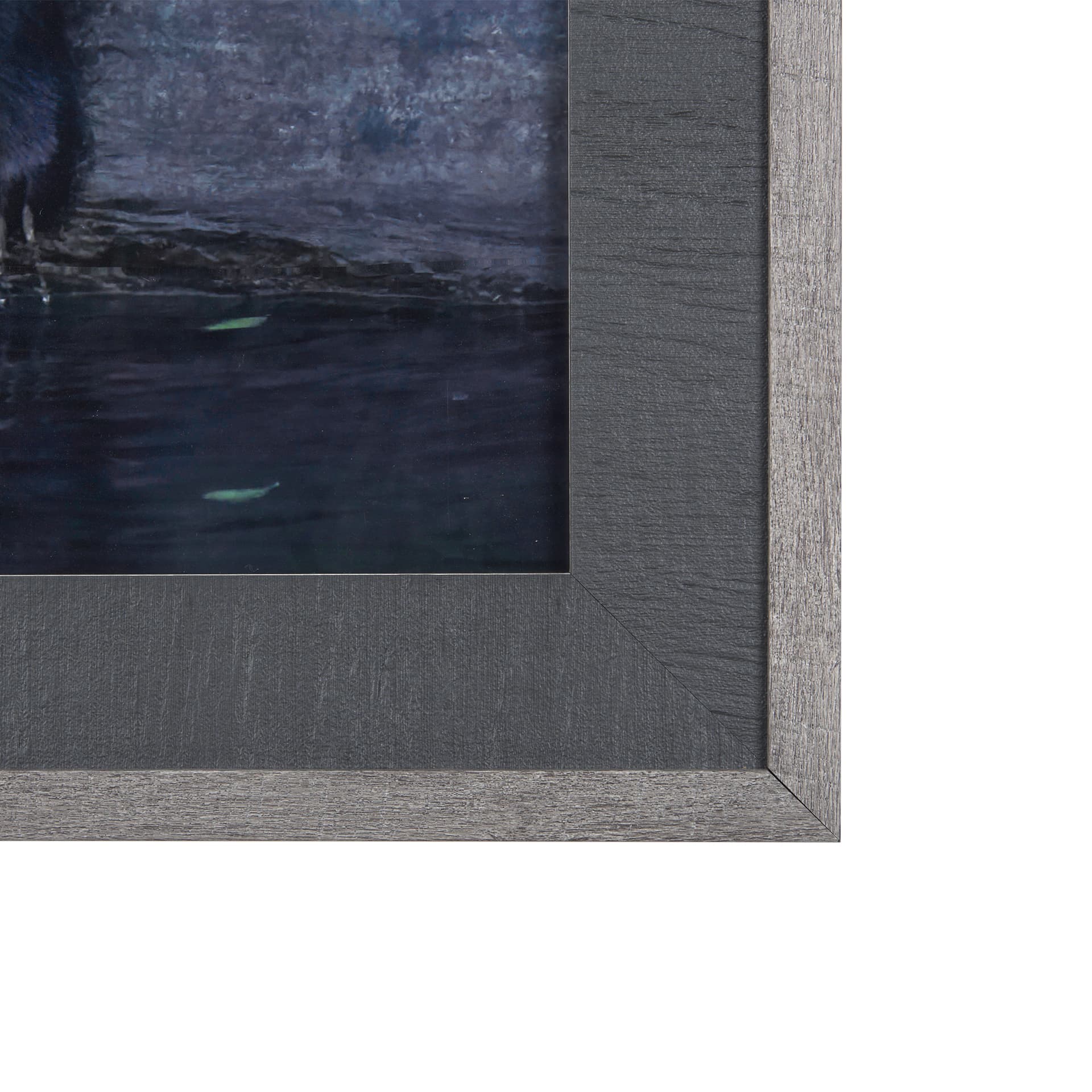 Playing Bears by Chad Mackay a Hand Embellished Textured Framed Photo Art Print Matted under Glass — product photograph