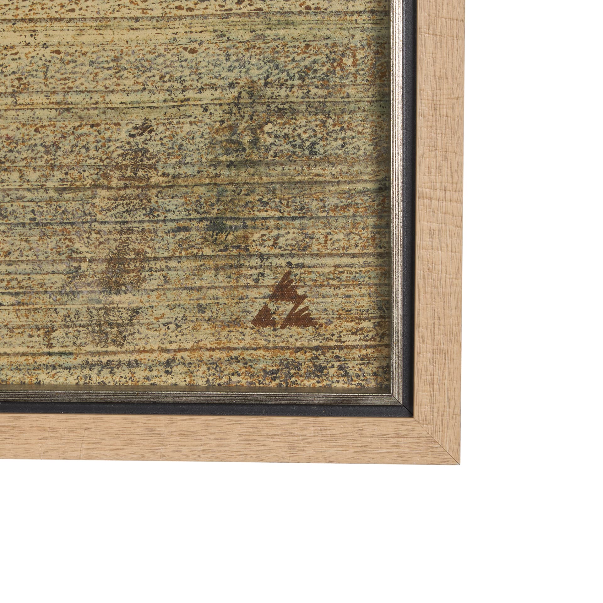 Solar Wind I by Mercana Studio a Hand Embellished Textured Framed Art Print — product photograph