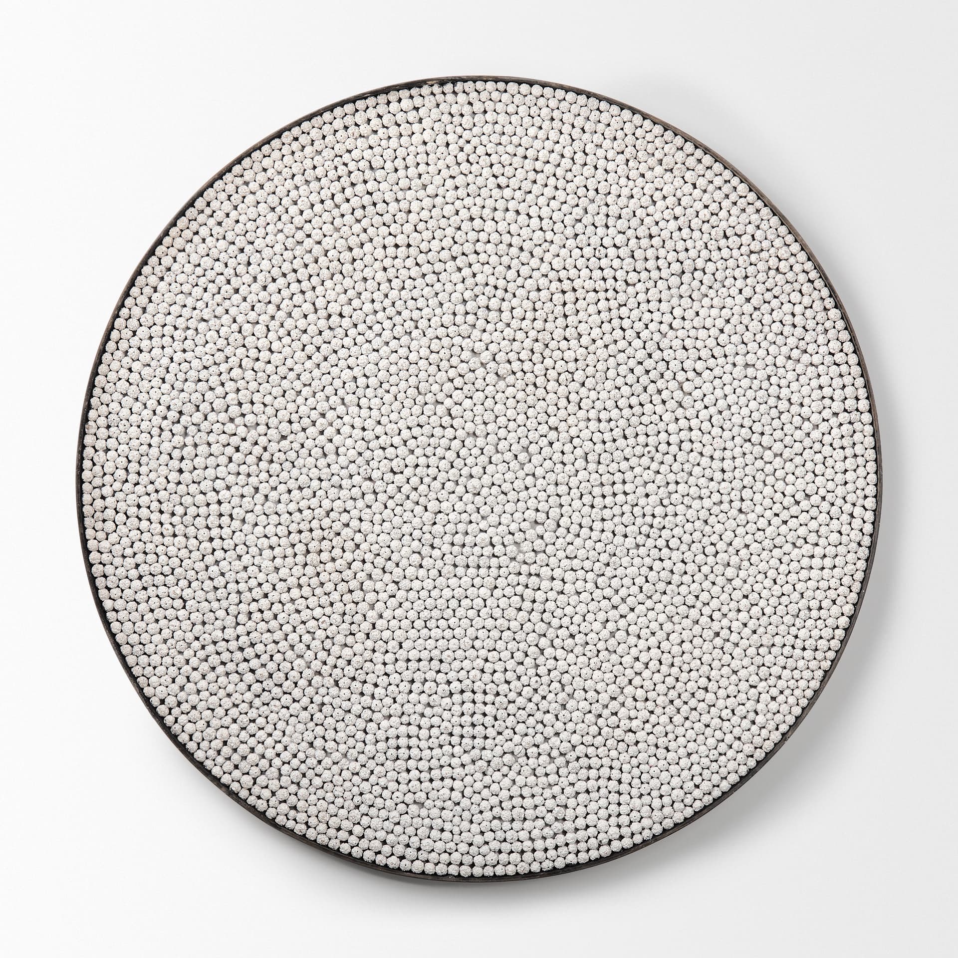 Varoona Decorative Wall Object featuring Rudraksha Stones — product photograph