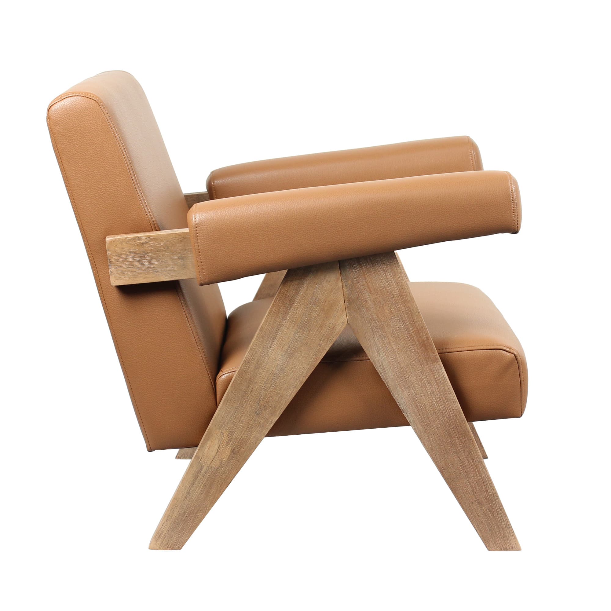 Pierre Arm Lounge Vegan Leather — product photograph