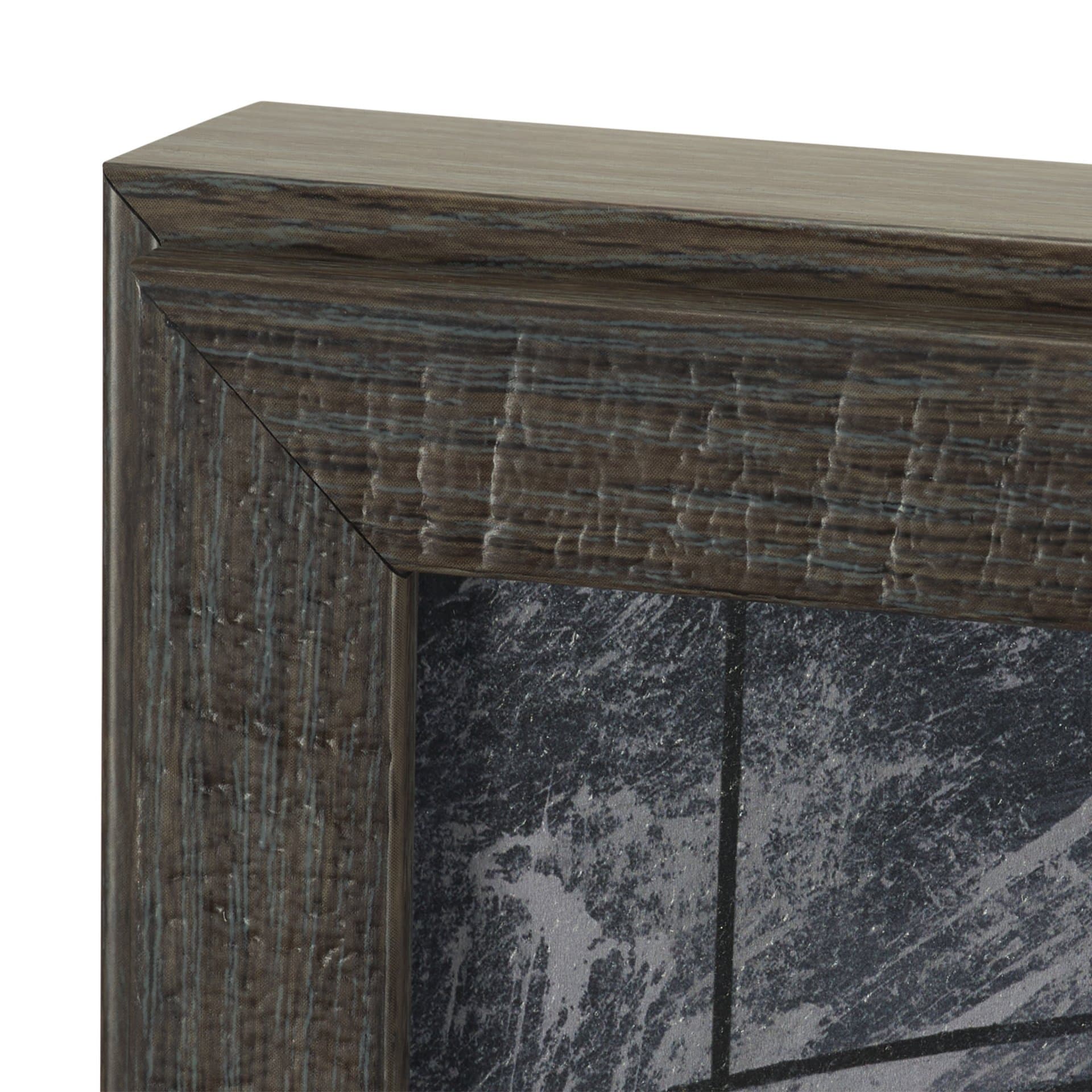 Community 3D by Mercana Studio Hand-Embellished Textured Framed Artwork Matted — product photograph