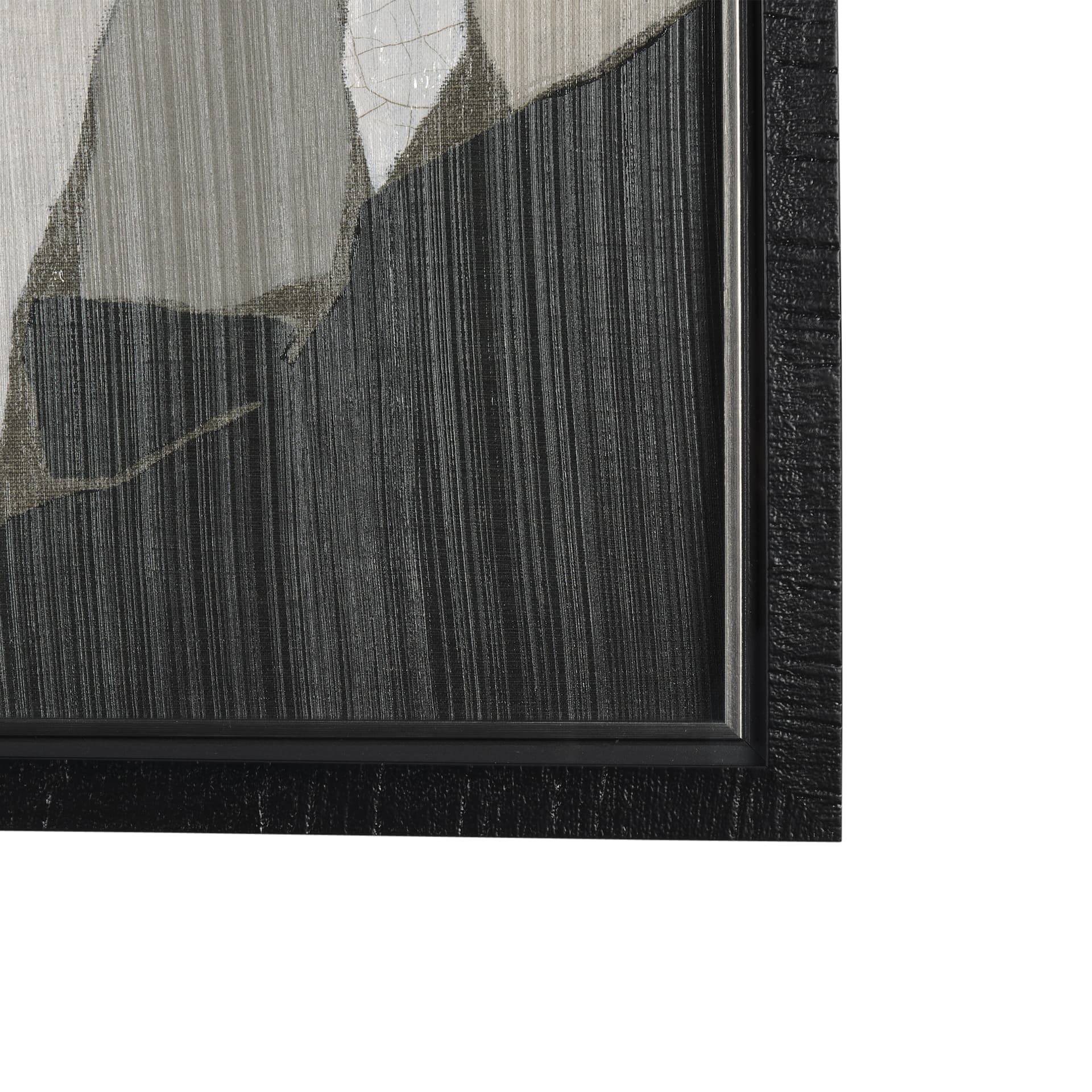 Fusion by Mercana Studio a Hand Embellished Textured Framed Art Photograph Matted under Glass — product photograph