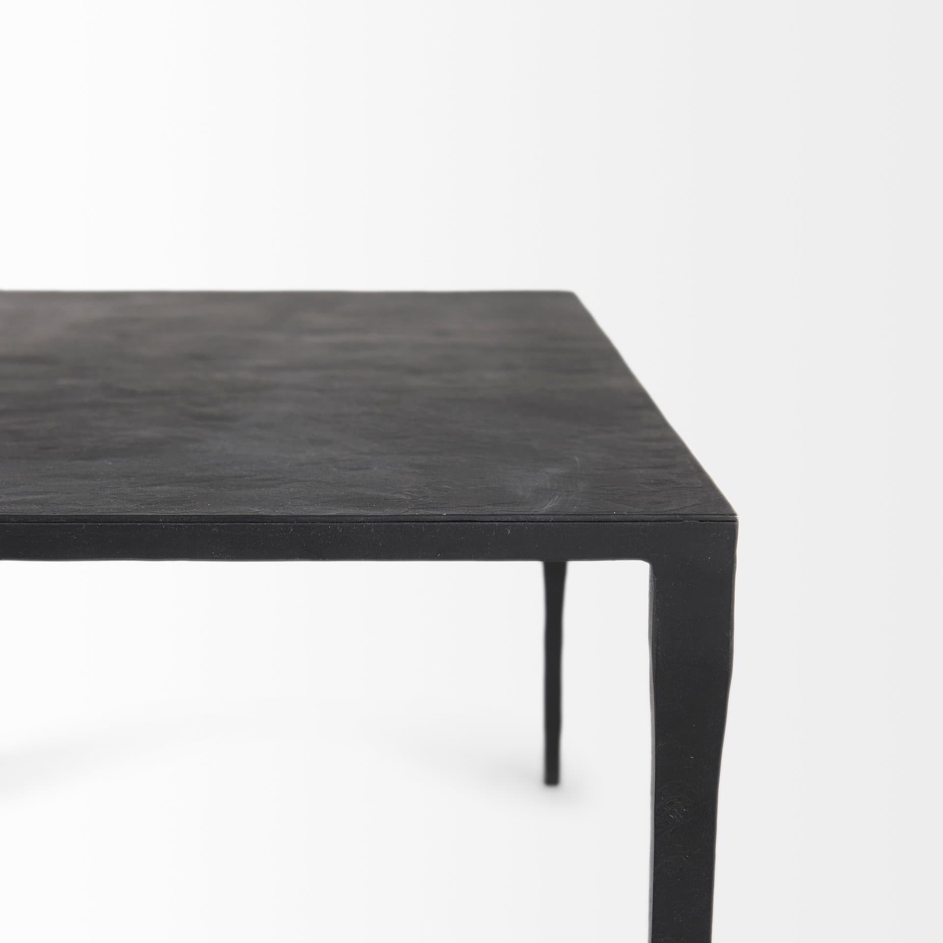 Timothy 42.0 X 22.0 X 15.5 Ebony Black Iron Coffee Table — product photograph