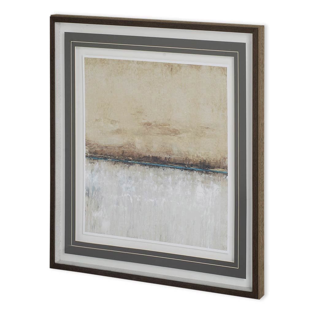 Blue Line I by Tim OToole a Framed Art Print Matted under Glass — product photograph