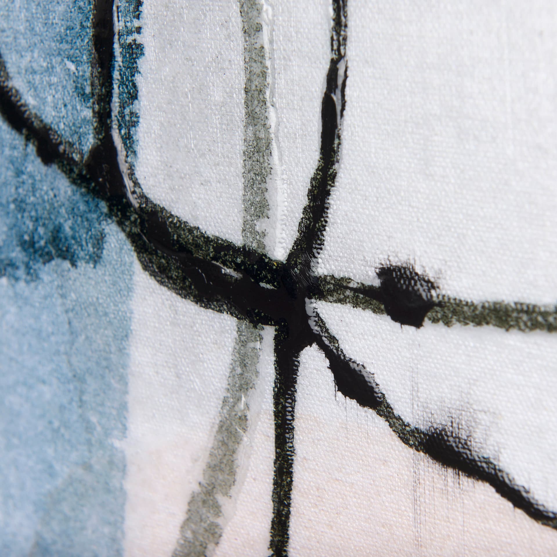A Cloudy Afternoon I by Mercana Studio a Hand Embellished Textured Canvas — product photograph