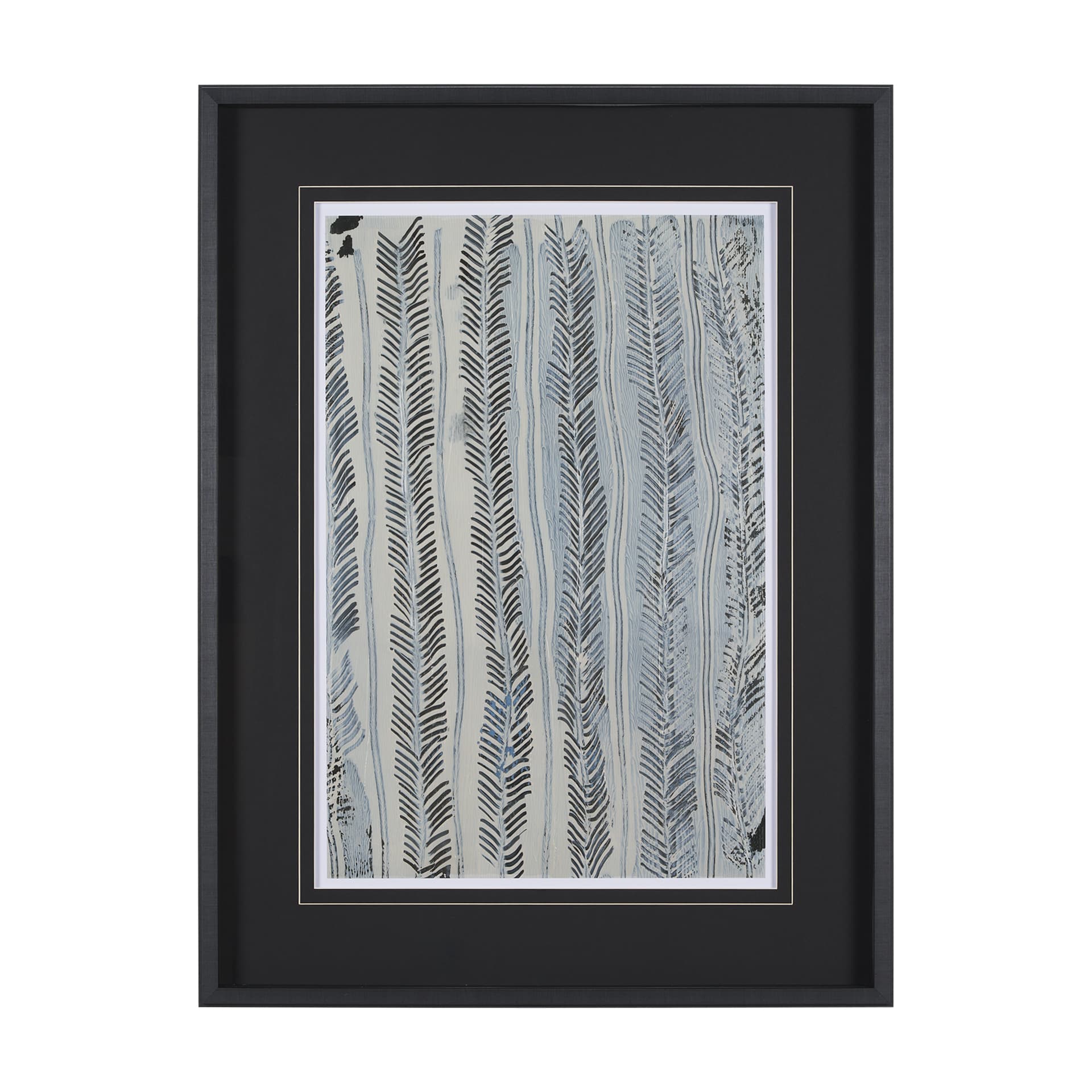 Continuation I by Mercana Studio a Hand Embellished Framed Art Print Matted under Glass — product photograph