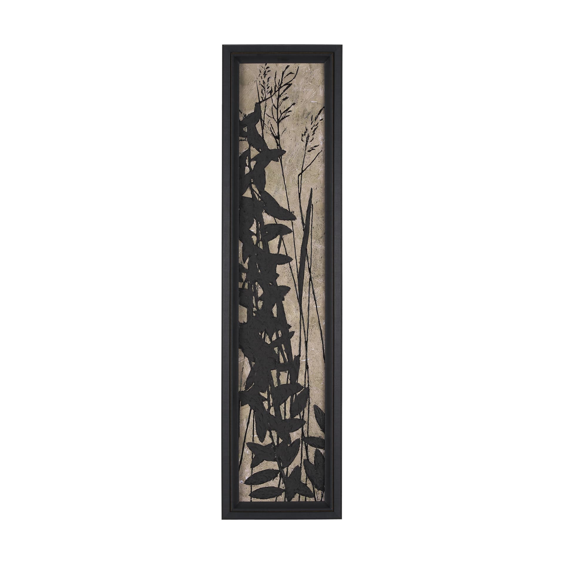 Etched Silouette I by Mercana Studio a Hand Embellished Textured Framed Art Print — product photograph