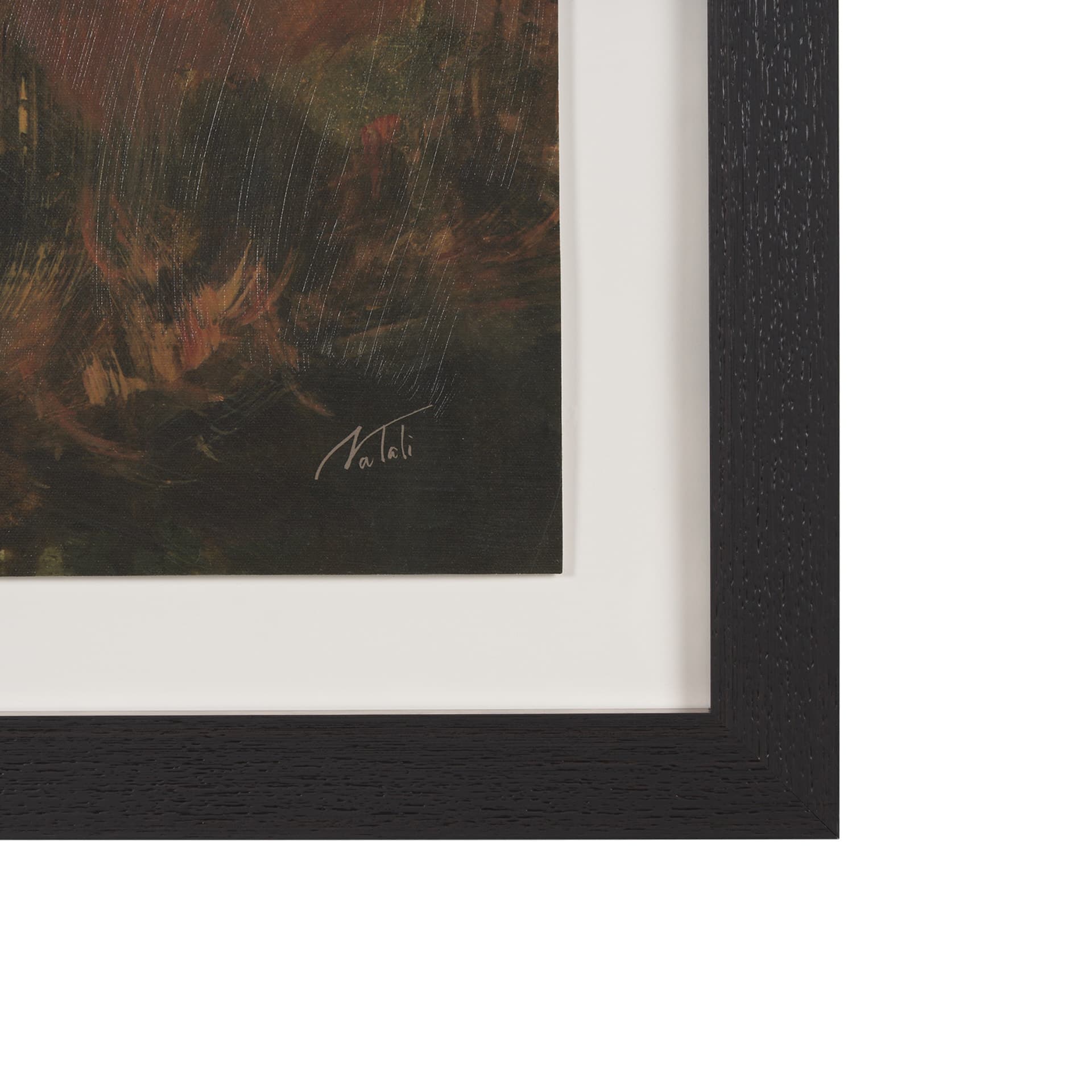 Memorable Sky by Mercana Studio a Hand Embellished Framed Art Print Matted under Glass — product photograph