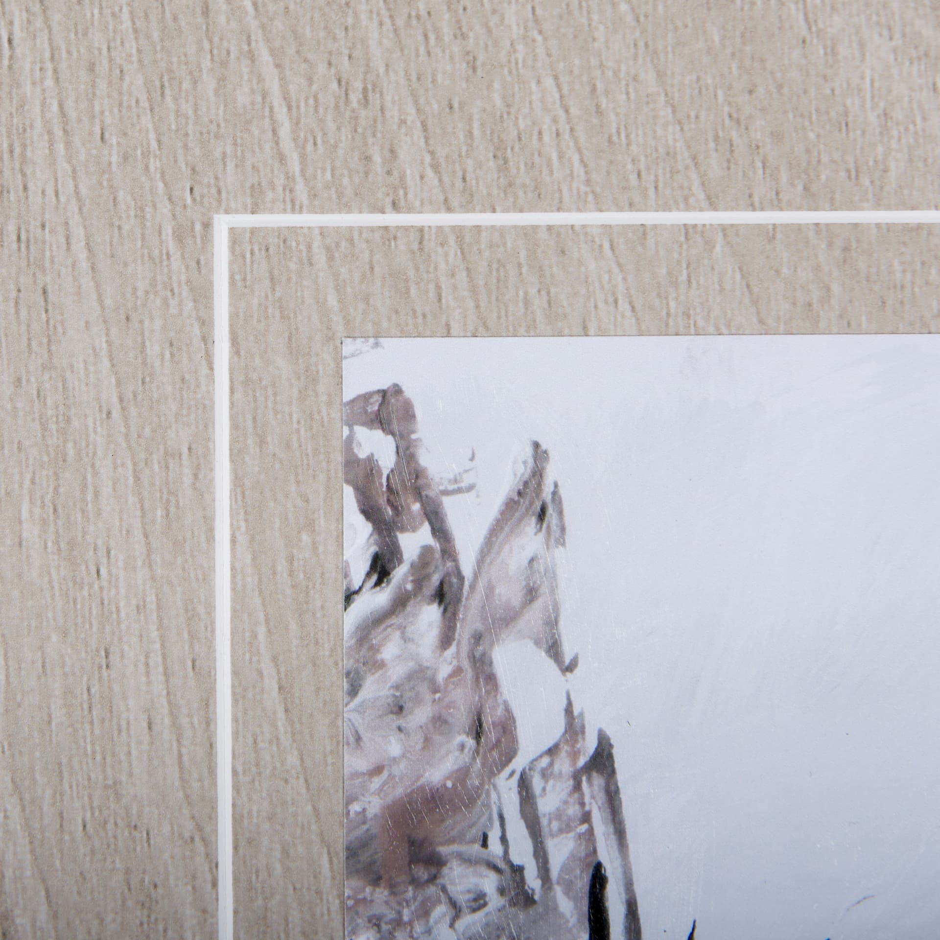 Late Autumn in Countryside I by Mercana Studio Hand Embellished Framed Art Print Matted under Glass — product photograph