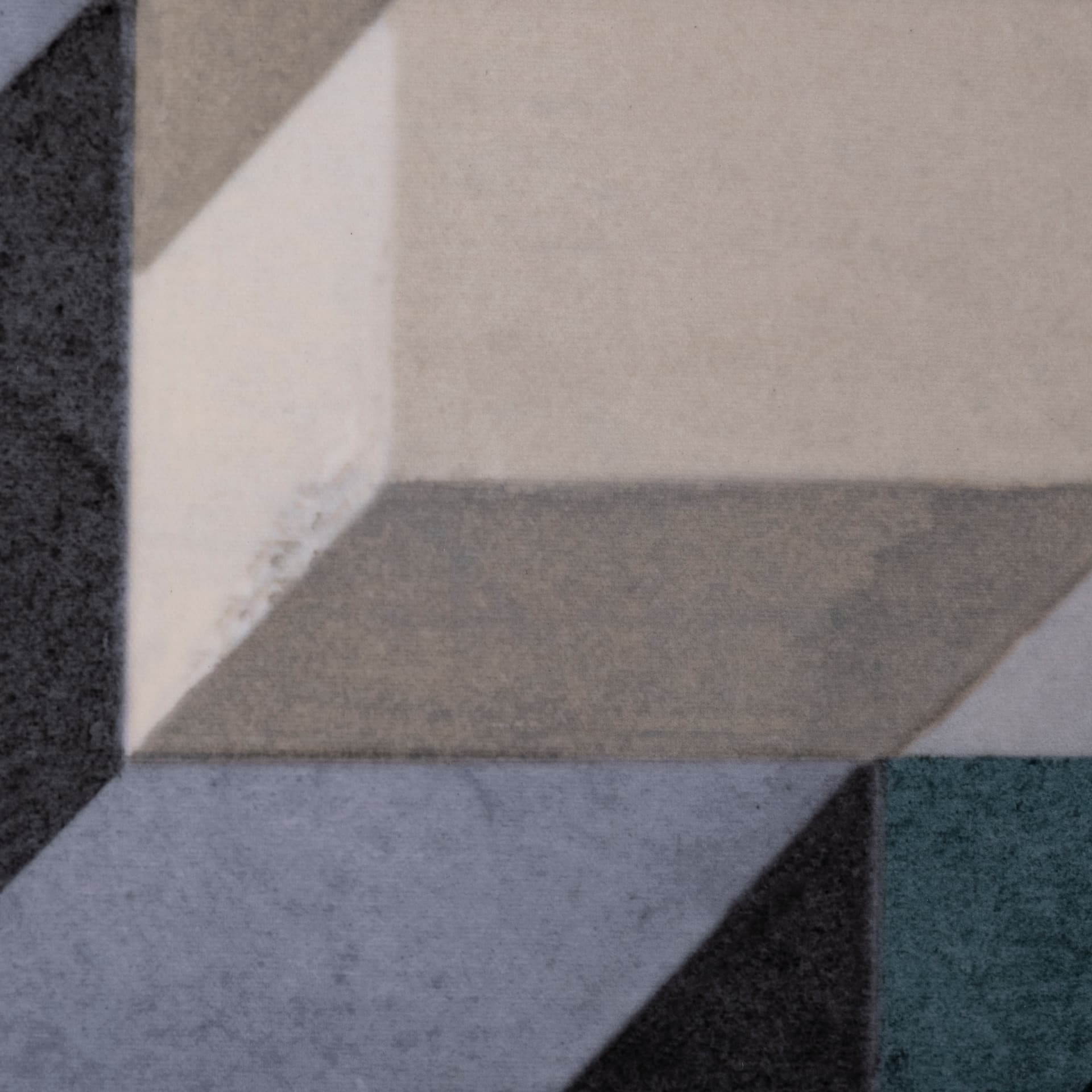 Labyrinth II Tri Color by Mercana Studio a Hand Embellished Textured Canvas — product photograph