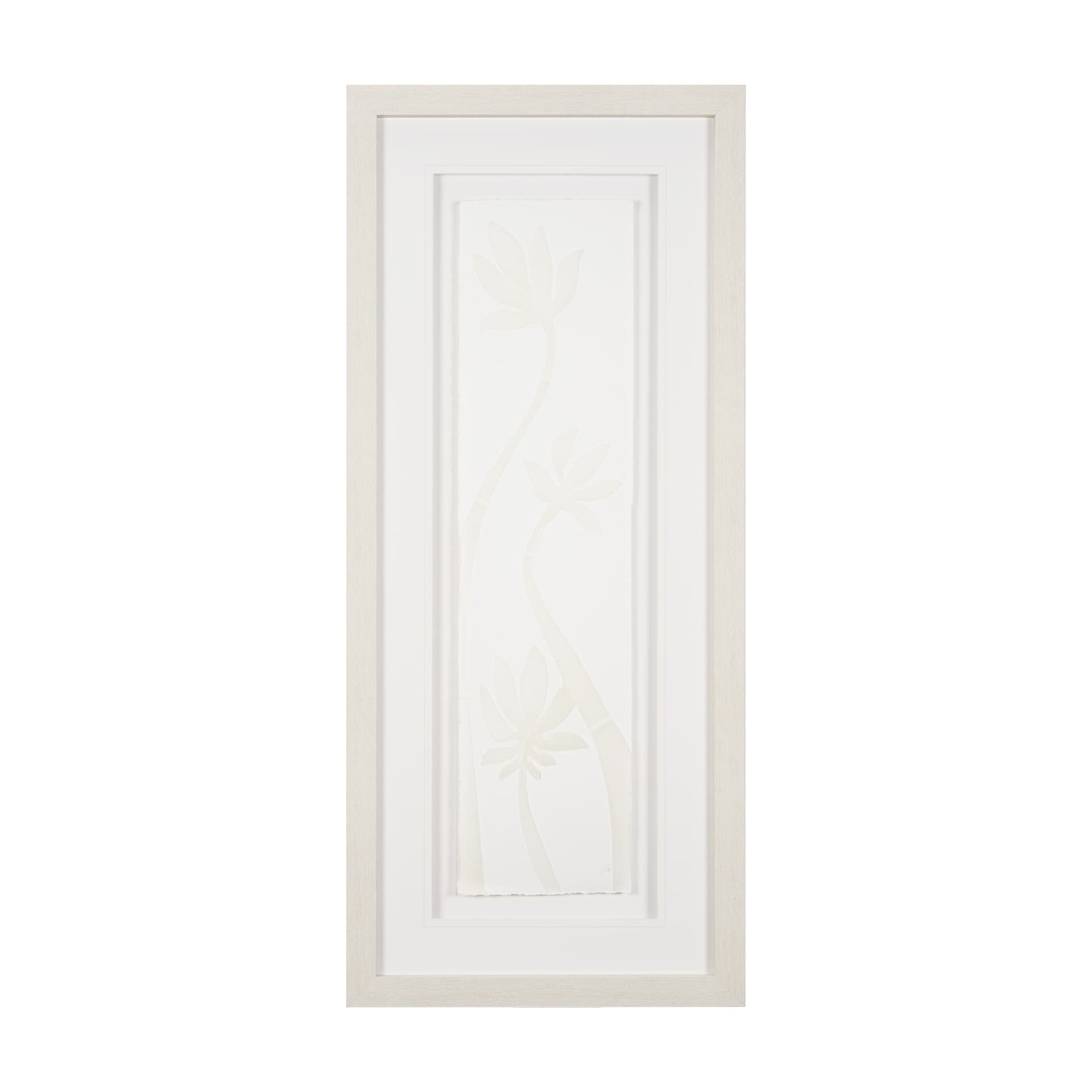 Paradise Foliage II by Hardip Kaur a Framed Art Print Matted under Glass — product photograph