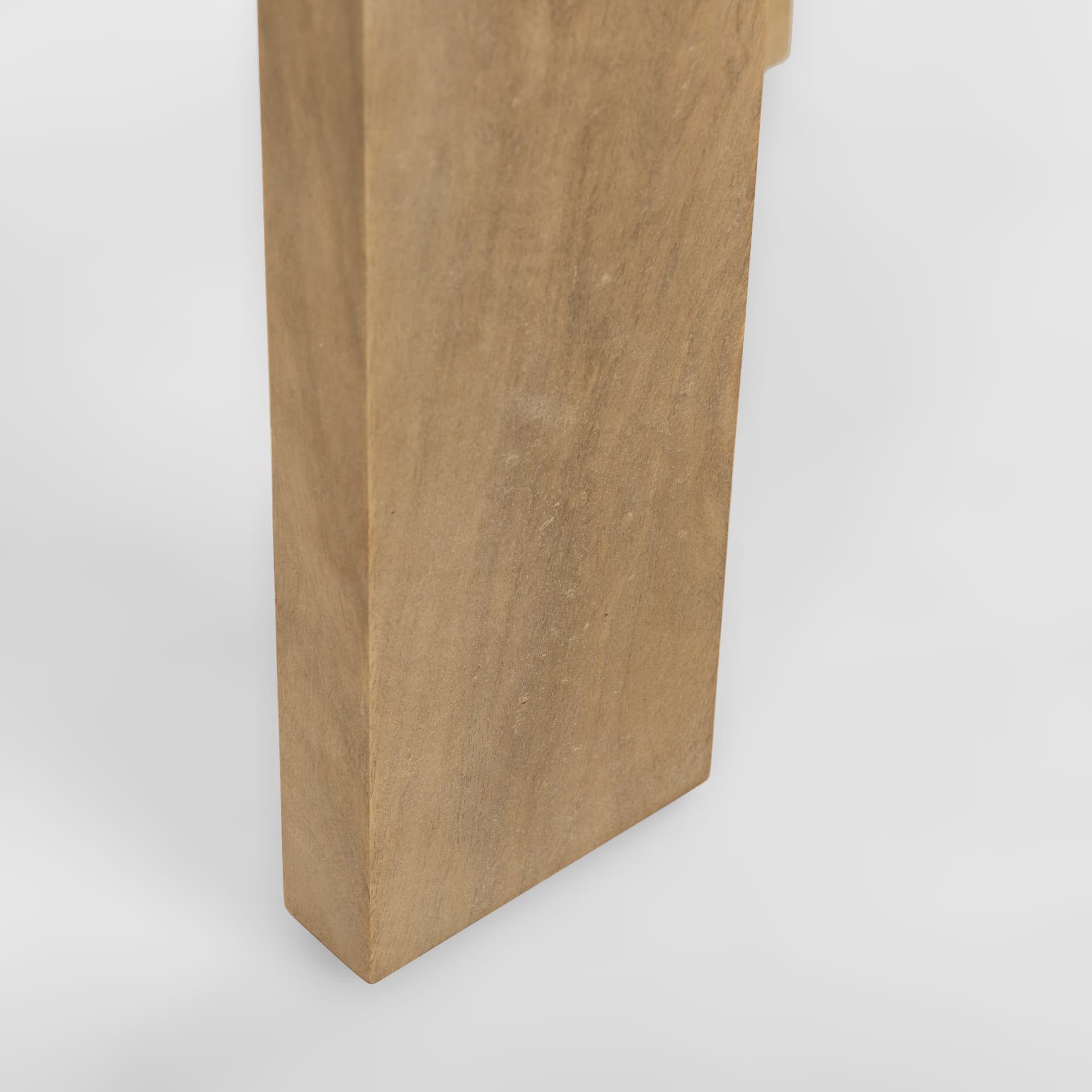 Evelyn Light Brown Round End/Side Table — product photograph