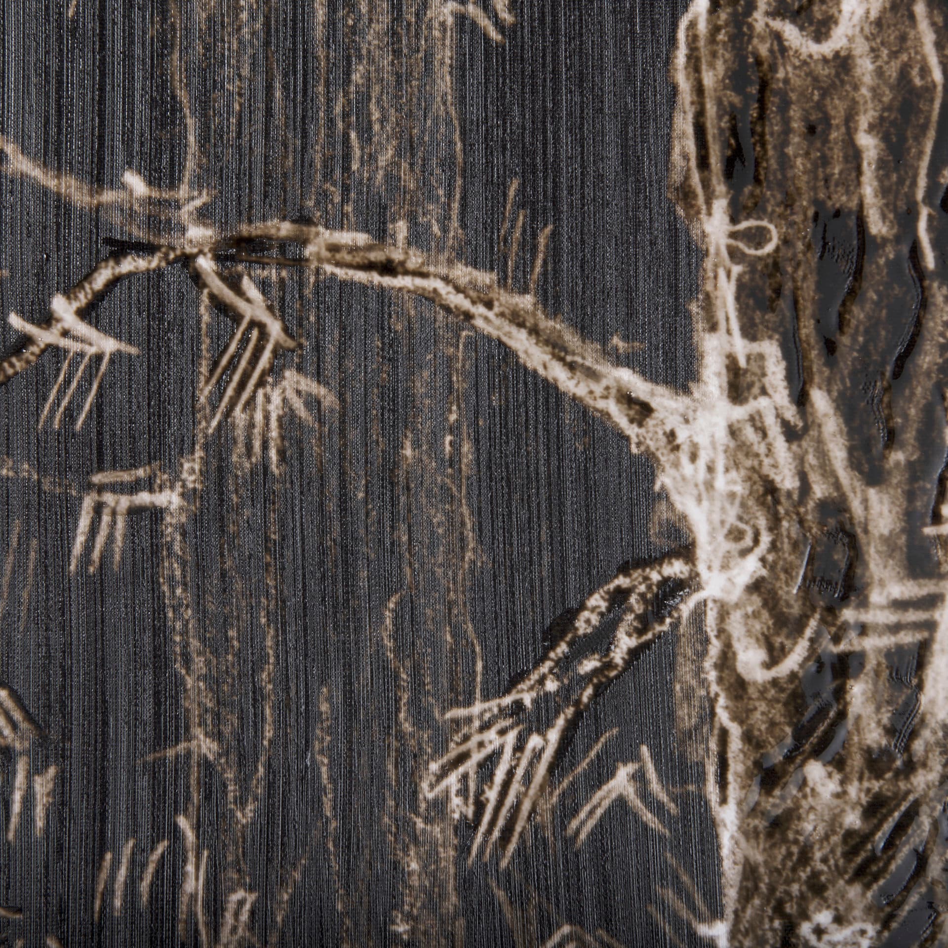 Forest II by Natali a Hand Embellished Textured Canvas — product photograph