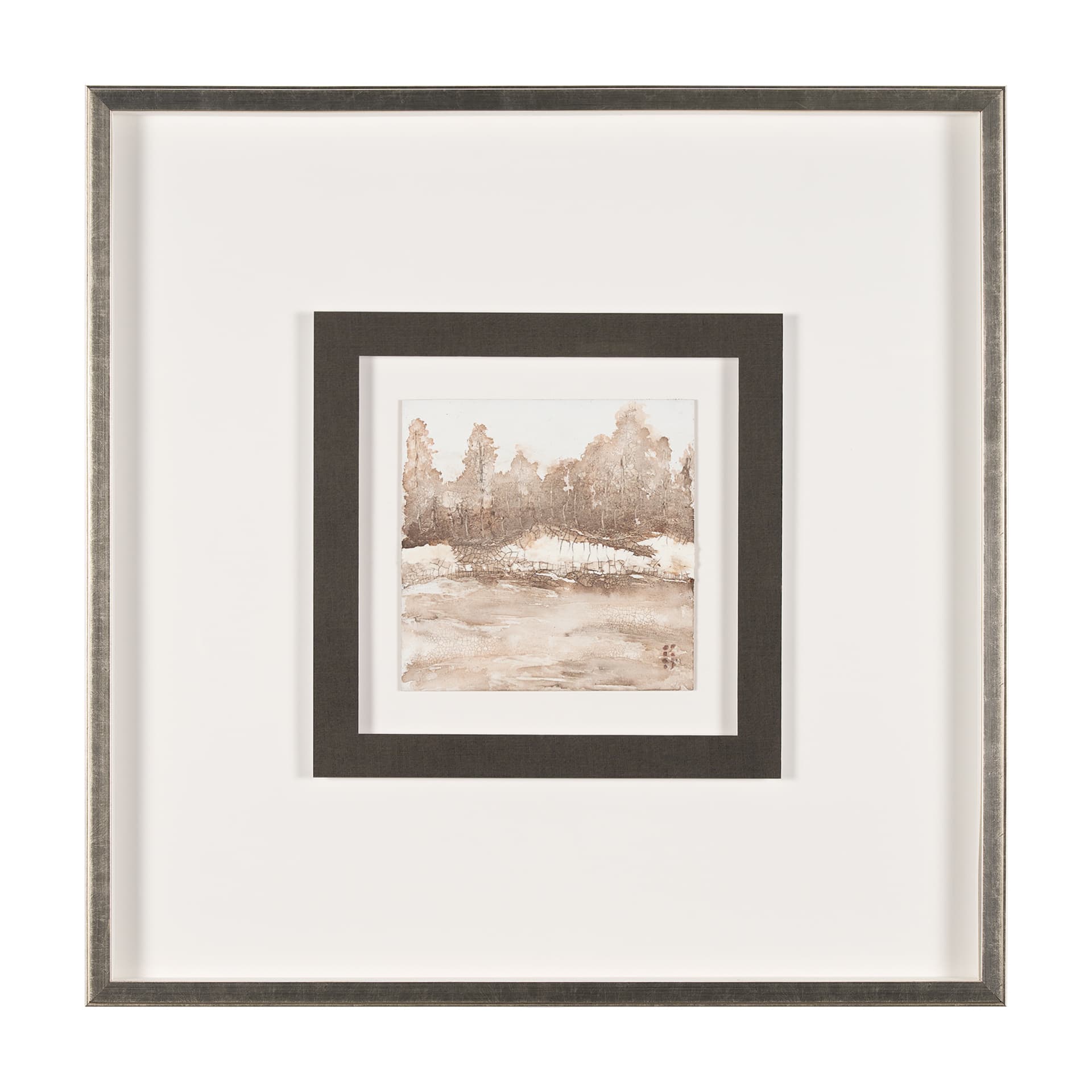 Field View by Studio M a handmade Original Framed Artwork under Glass — product photograph