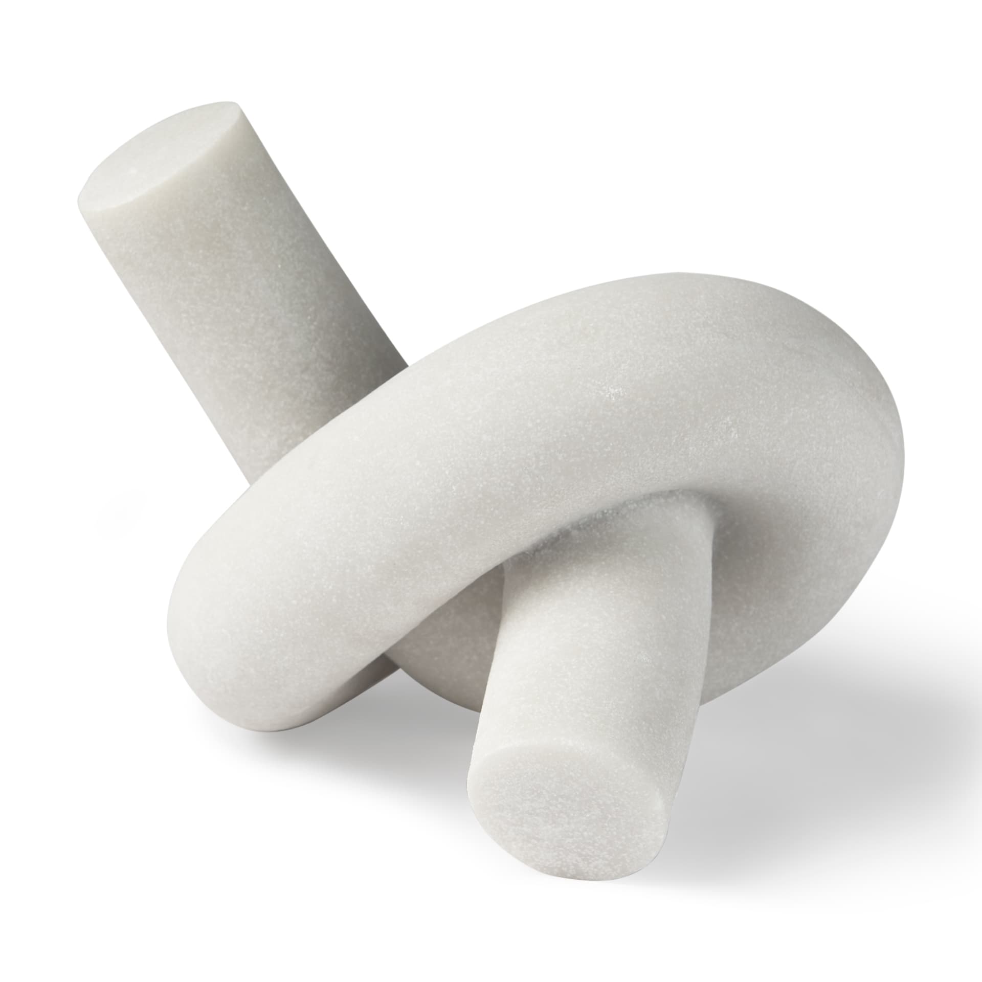 Otto Granite Resin Large Knot Sculpture Decorative Object — product photograph