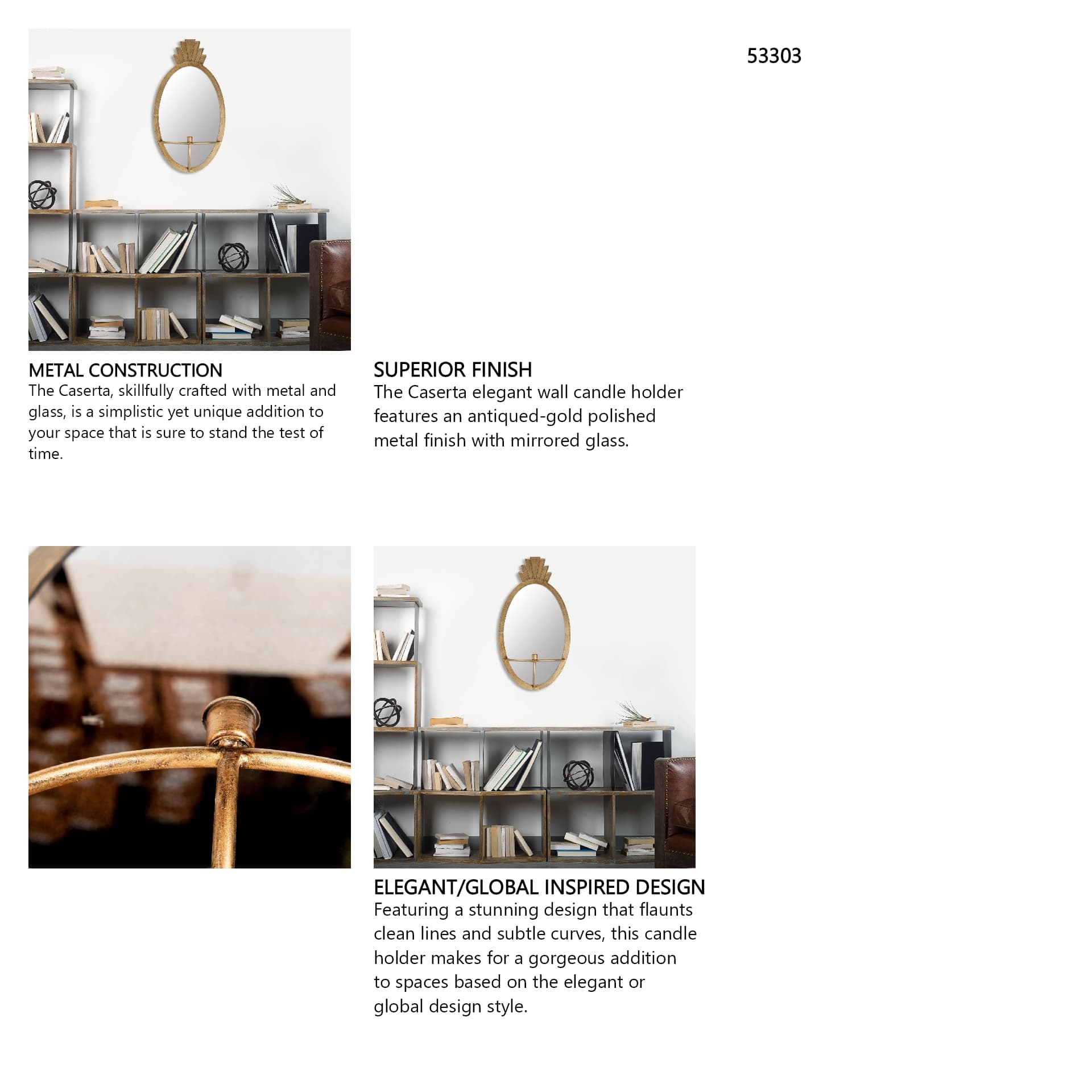 Caserta — in a styled room