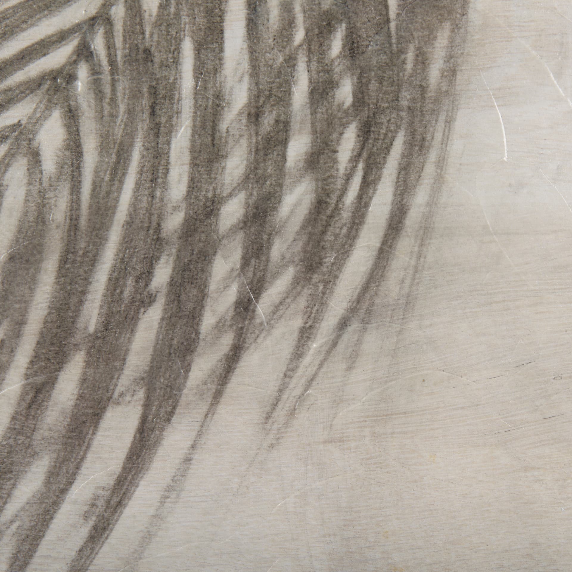Shadows on Wood I by Mercana Studio a Hand Embellished Textured Framed Art Print Matted under Glass — product photograph