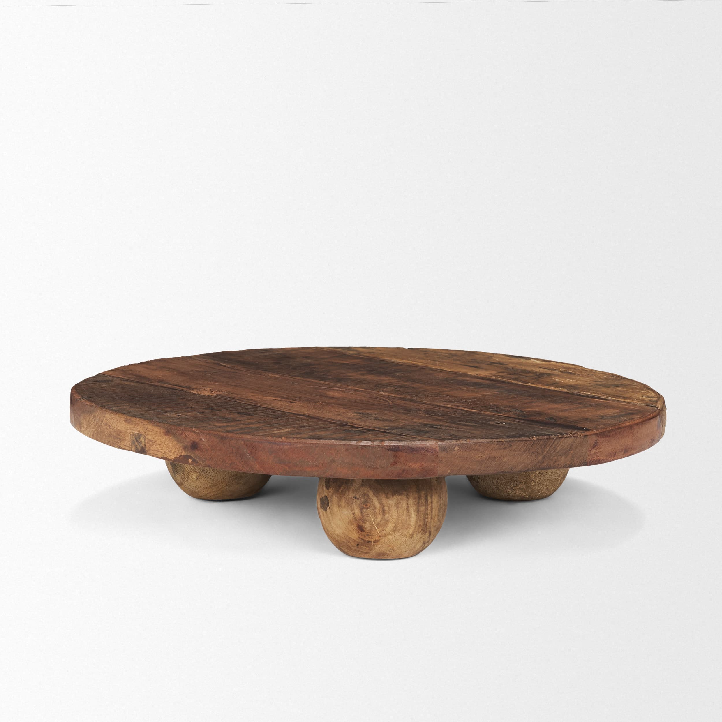 Kerra Large Solid Reclaimed Wood Tray — product photograph