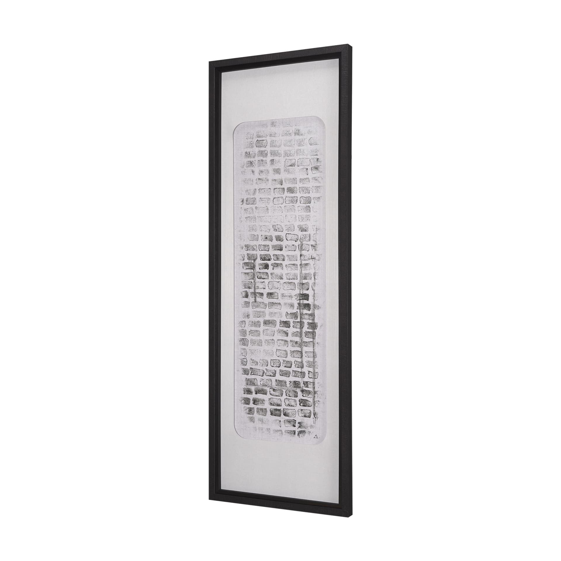 Cipher III by Mercana Studio a Hand Embellished Framed Art Print Matted under Glass — product photograph