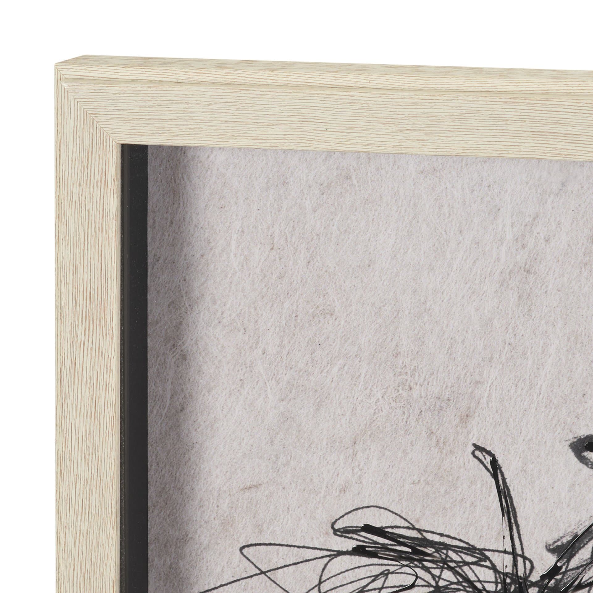 Pony Sketches II by Mercana Studio Hand-Embellished Framed Artwork Matted under Glass — product photograph
