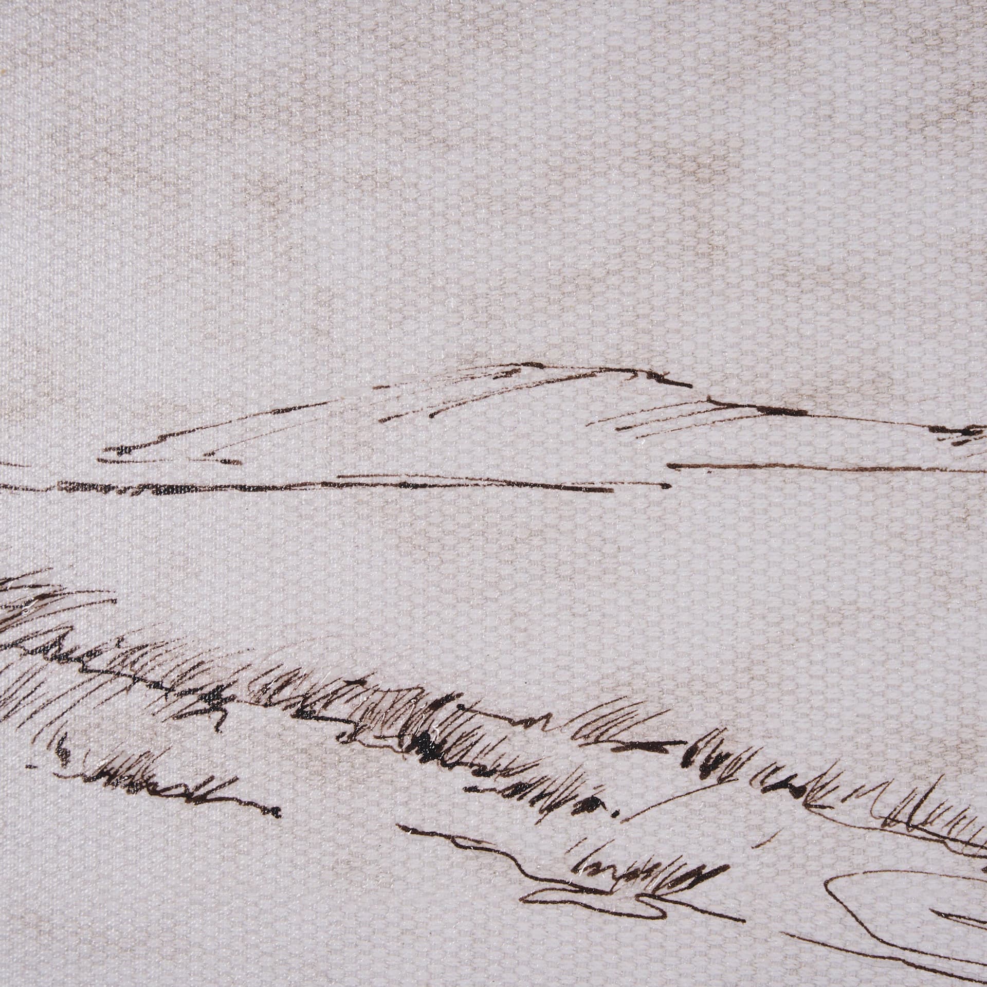On the Shore I by Mercana Studio a Hand Embellished Textured Framed Art Print — product photograph