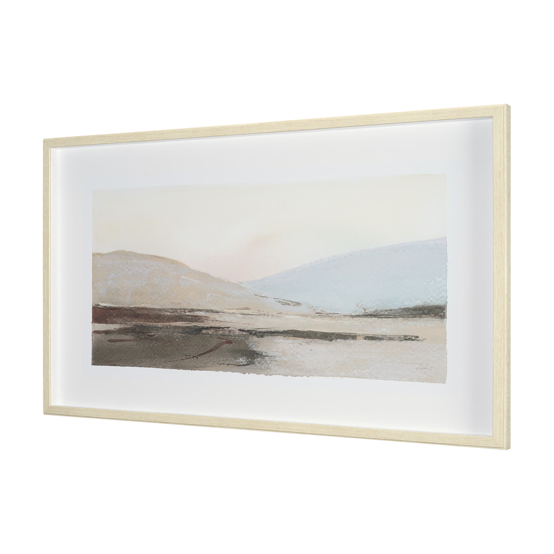 Movement II by Mercana Studio a Framed Art Print Matted under Glass — product photograph