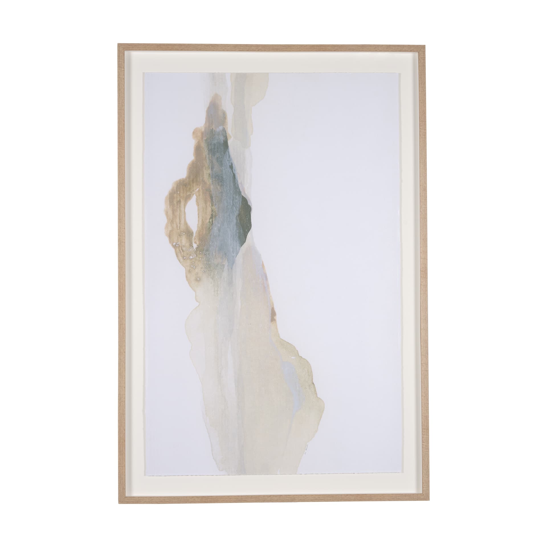 Can you See the Peace by Ira Havuka a Hand Embellished Textured Framed Art Print Matted under Glass — product photograph