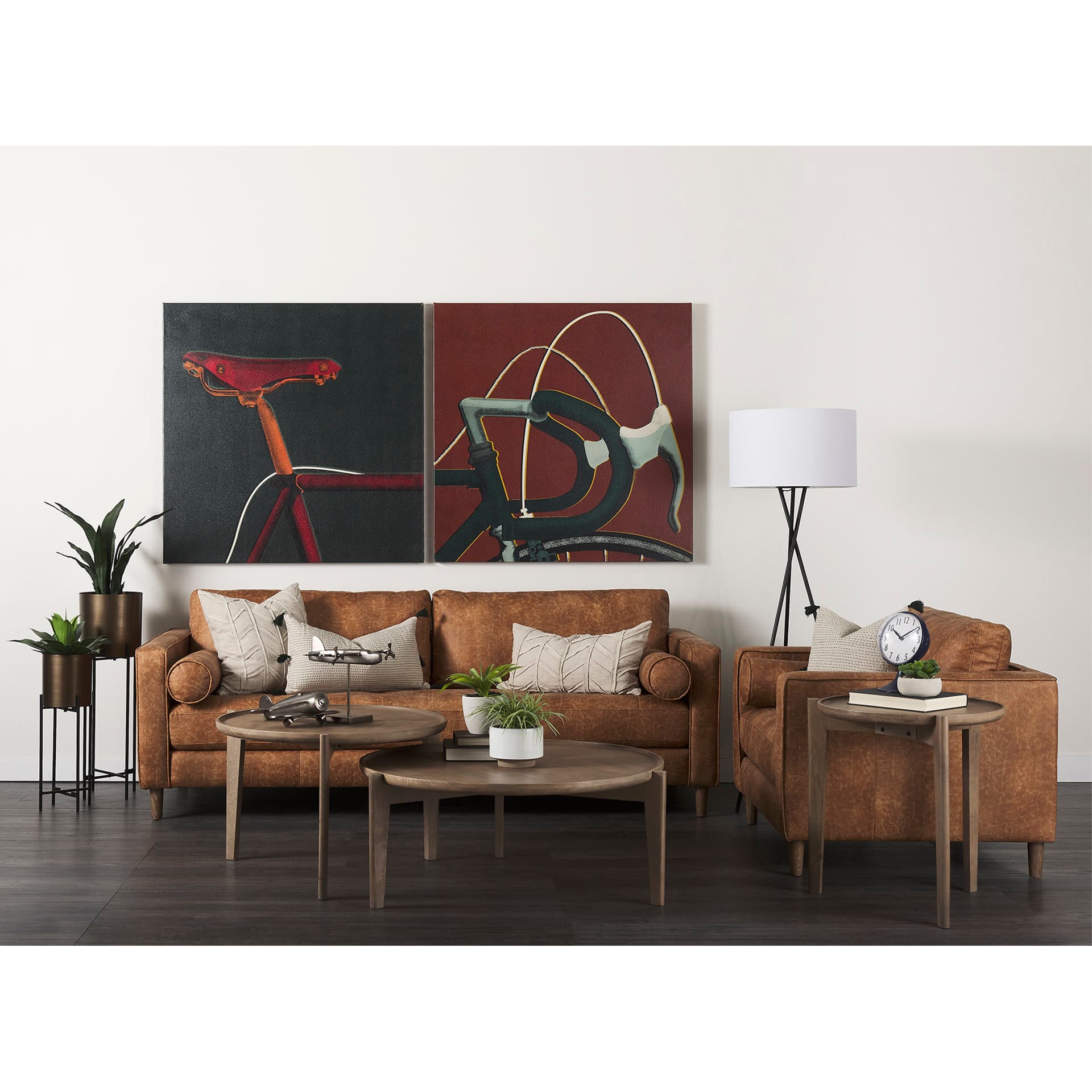 Sowerberry (Large) 11L x 11W x 33H Plant Stand — in a styled room