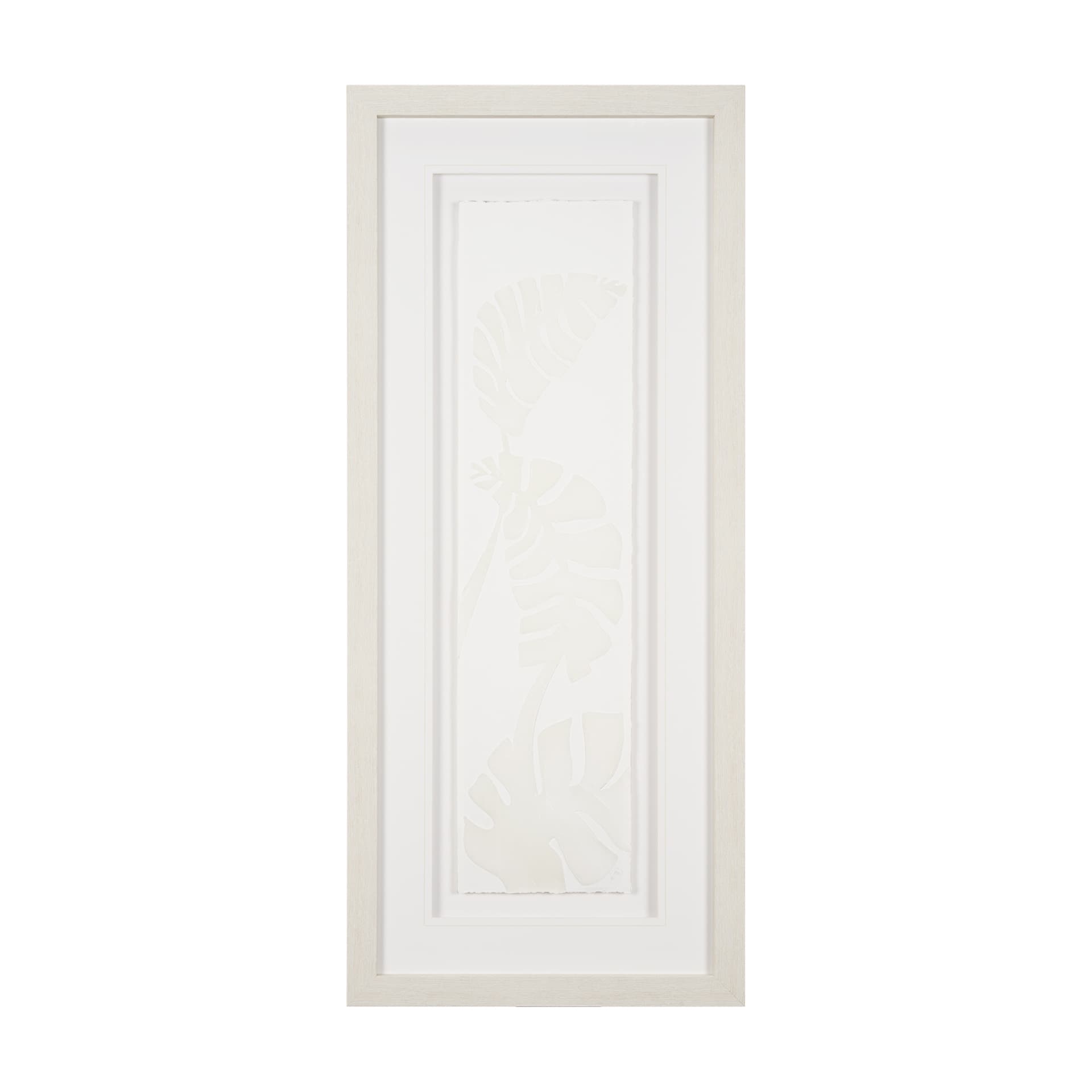 Paradise Foliage I by Hardip Kaur a Framed Art Print Matted under Glass — product photograph
