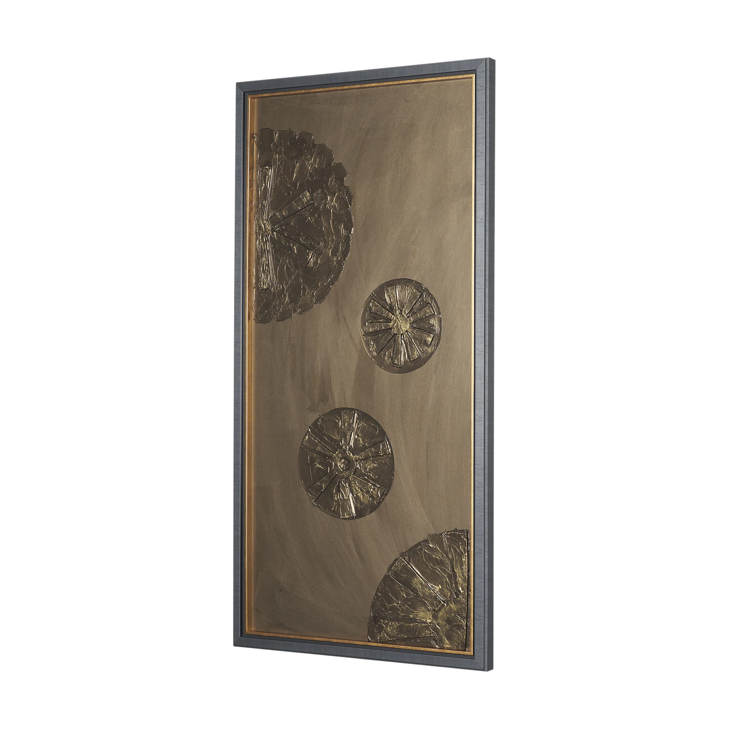 The Bronze Spark II by Studio M a handmade Original Framed Artwork under Glass — product photograph
