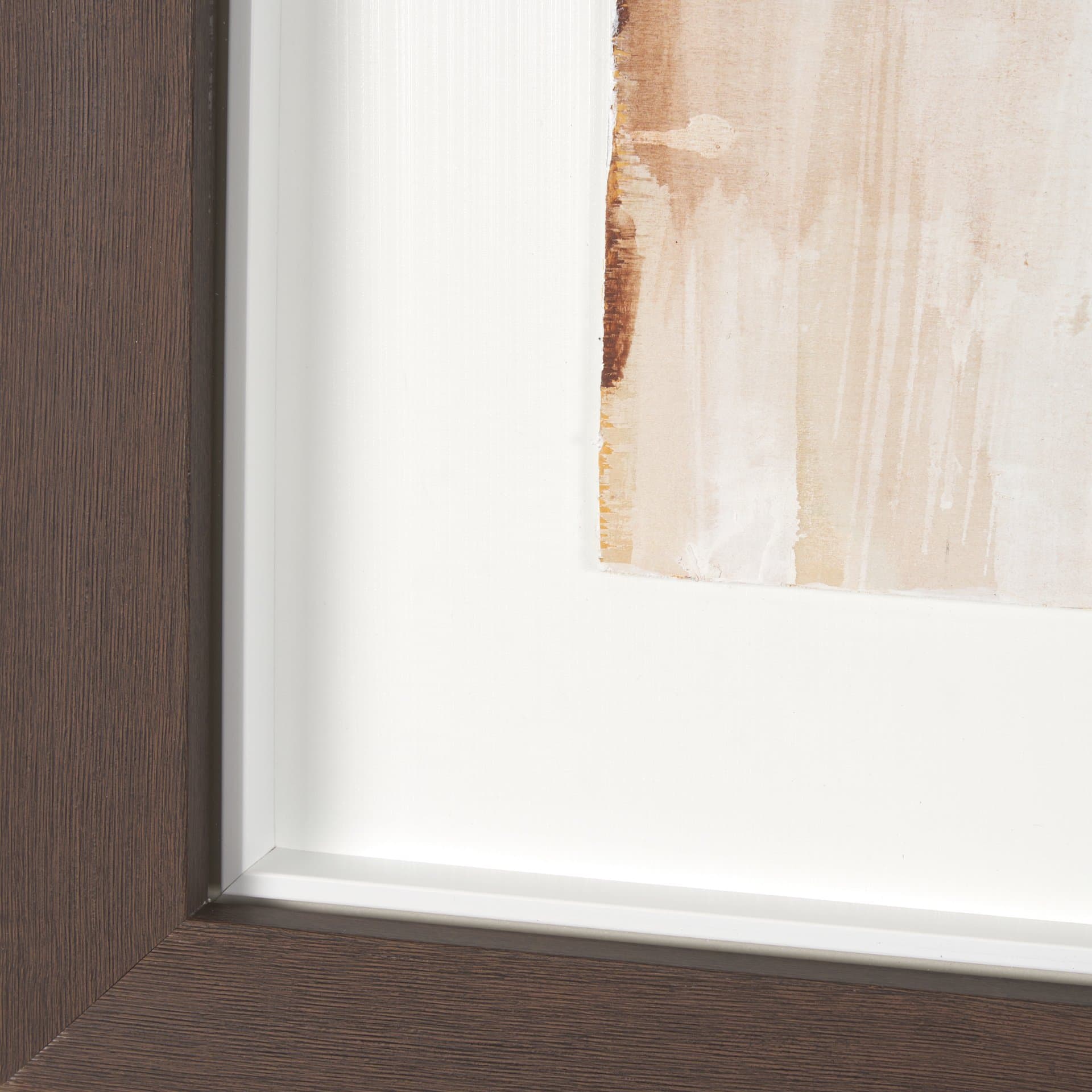 Red Rock View II by Studio M a handmade Original Framed 3D Textured Artwork under Glass — product photograph