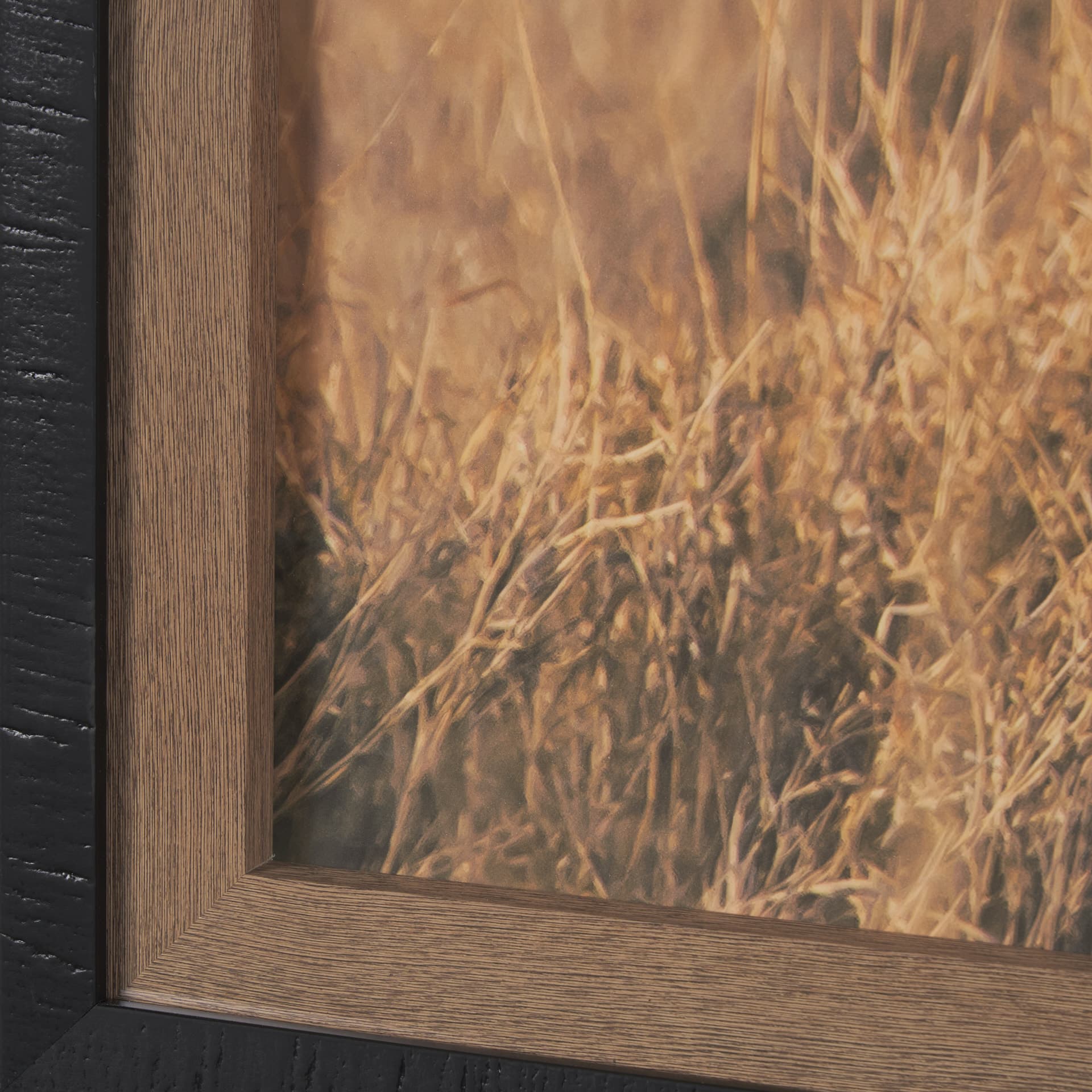Kenyan Rhino by Max Blakesberg Studios a Hand Embellished Framed Photo Art Print Matted under Glass — product photograph