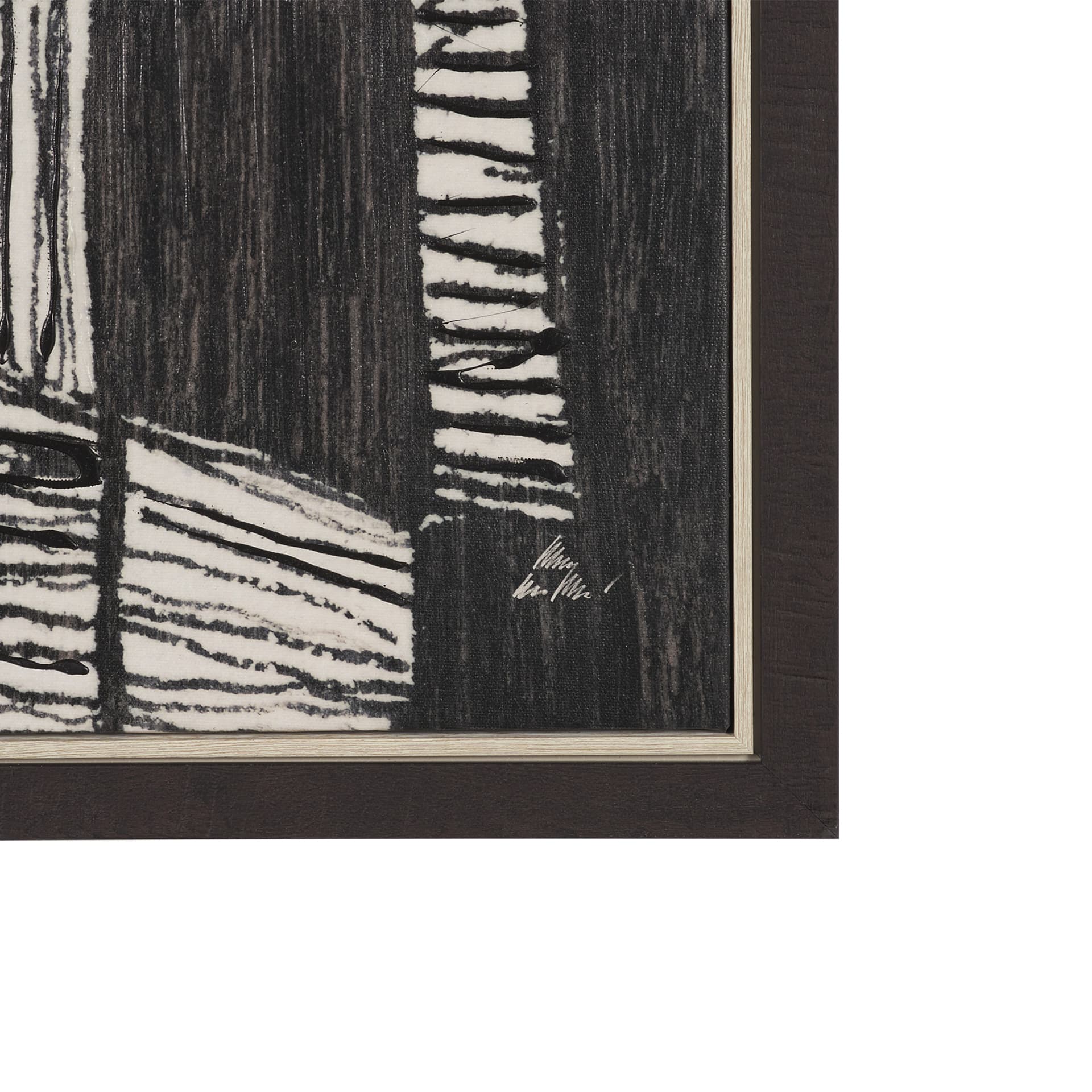 Occurrence I by Mercana Studio Hand-Embellished Textured Framed Canvas Artwork — product photograph