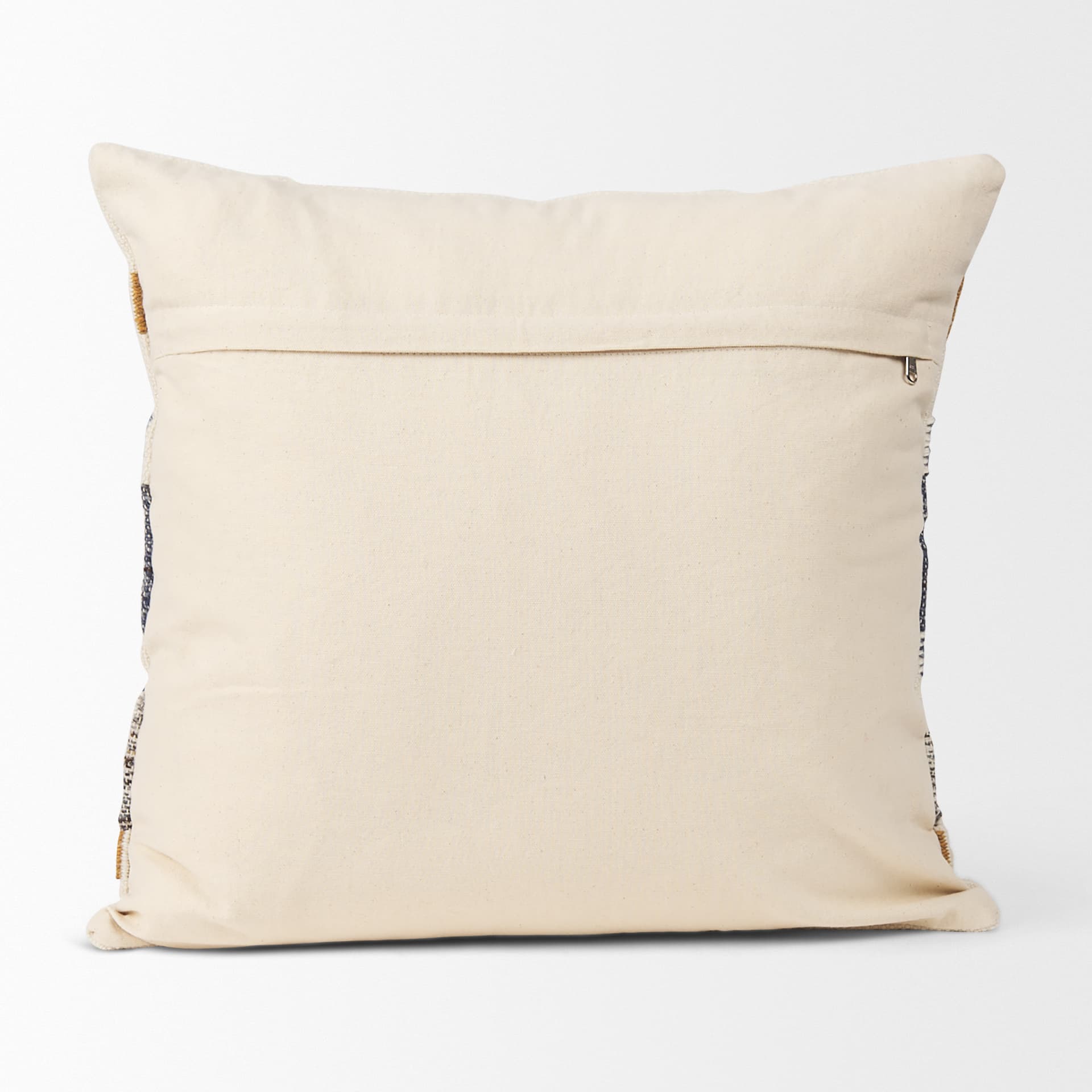 Kenzie 20x20 Multi Colored Print Square Pillow Cover w/ Non-Allergen Filler — product photograph