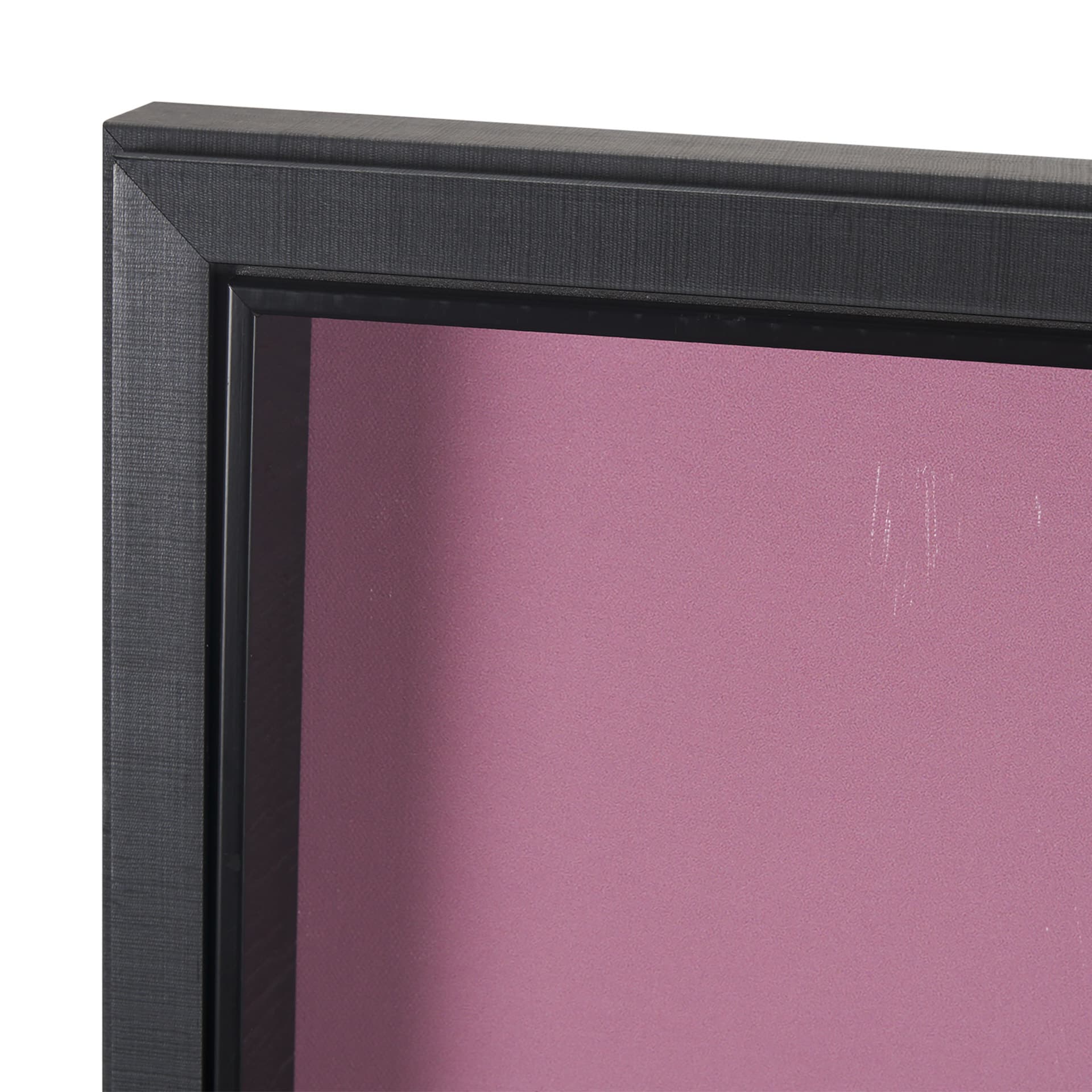 Pink Palms II by Deborah Revell a Hand Embellished Framed Photo Art Print — product photograph