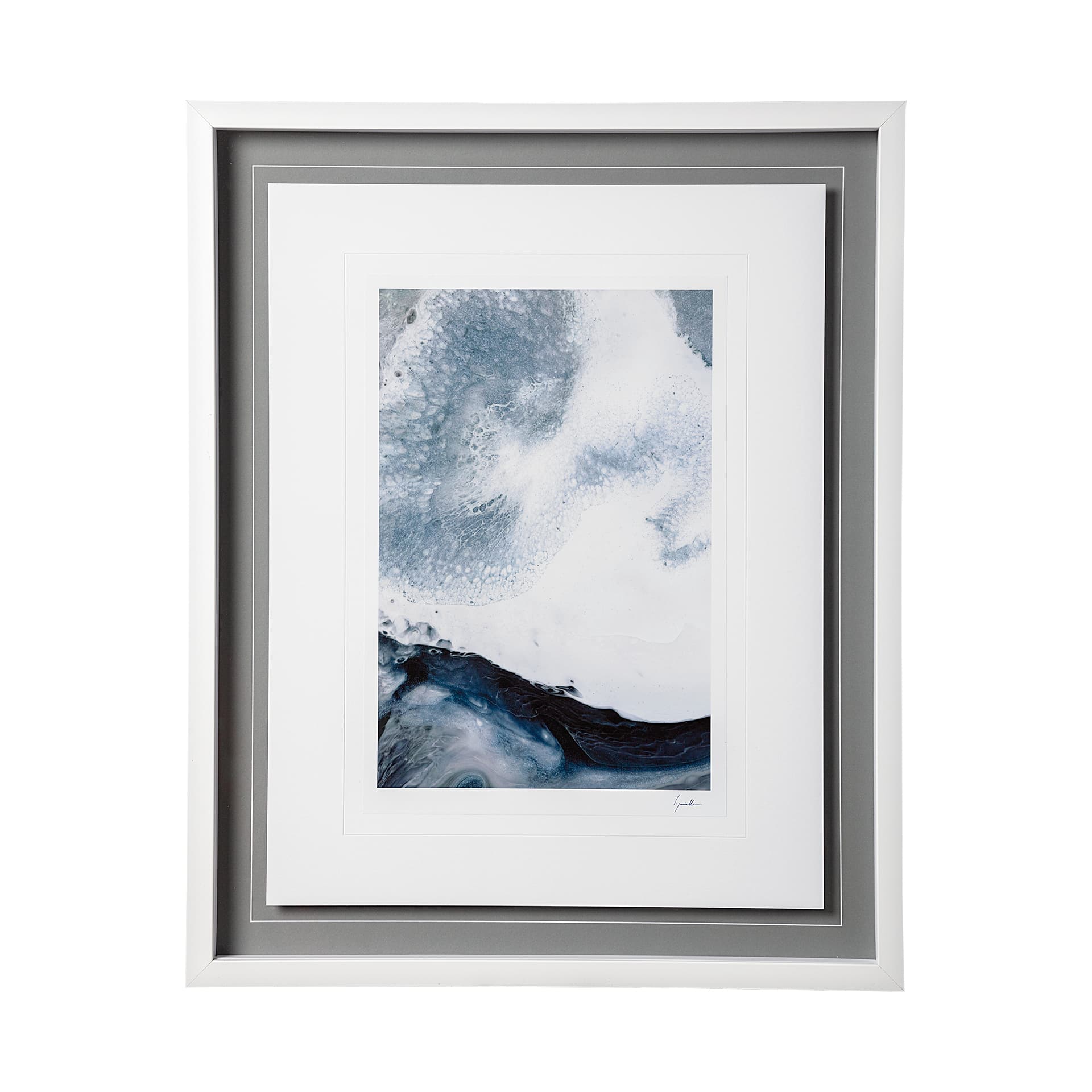 Are One I by Mercana Studio a Framed Art Print Matted under Glass — product photograph