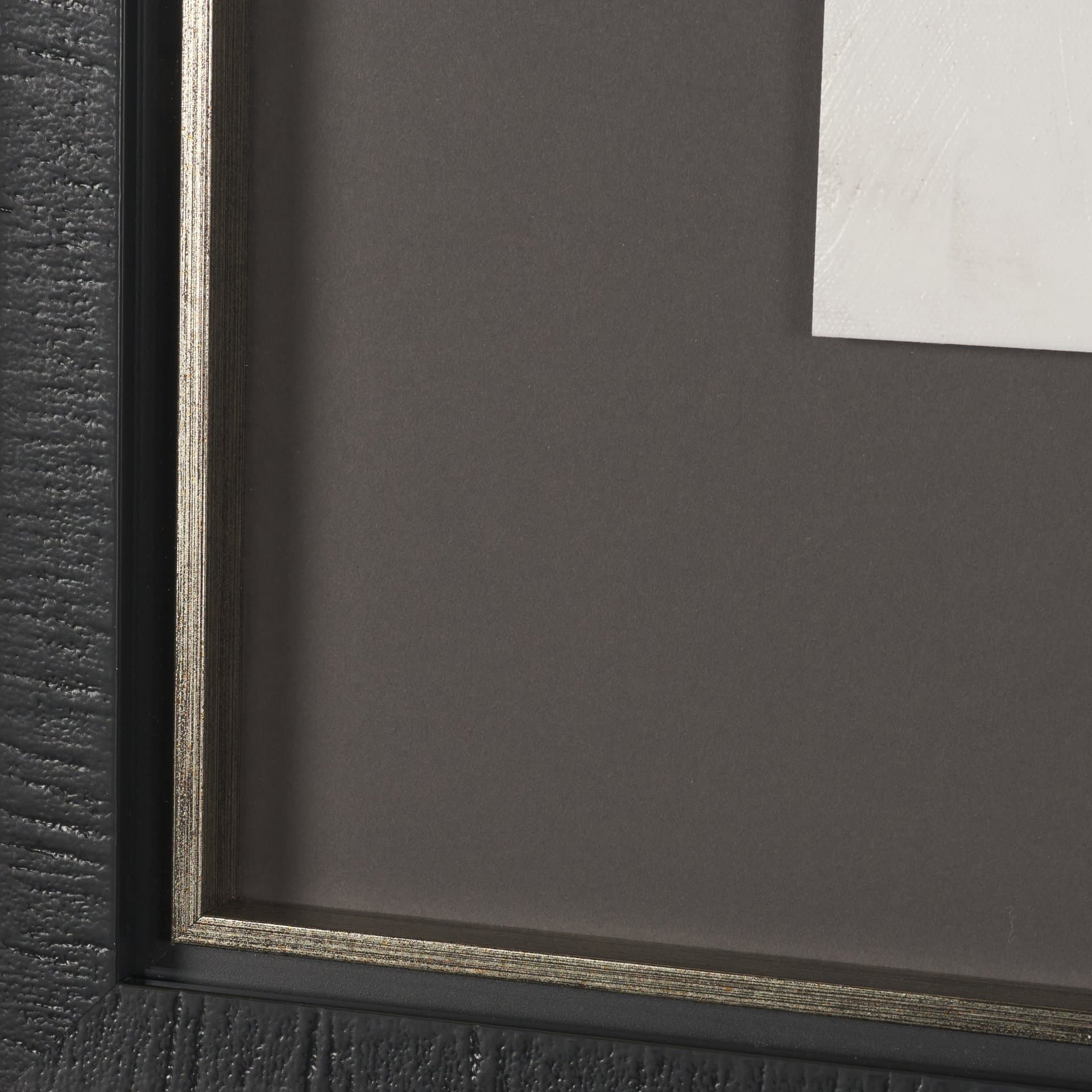 The Farm by Deborah Revell Hand Embelished Textured Framed Art Print Matted under Glass — product photograph
