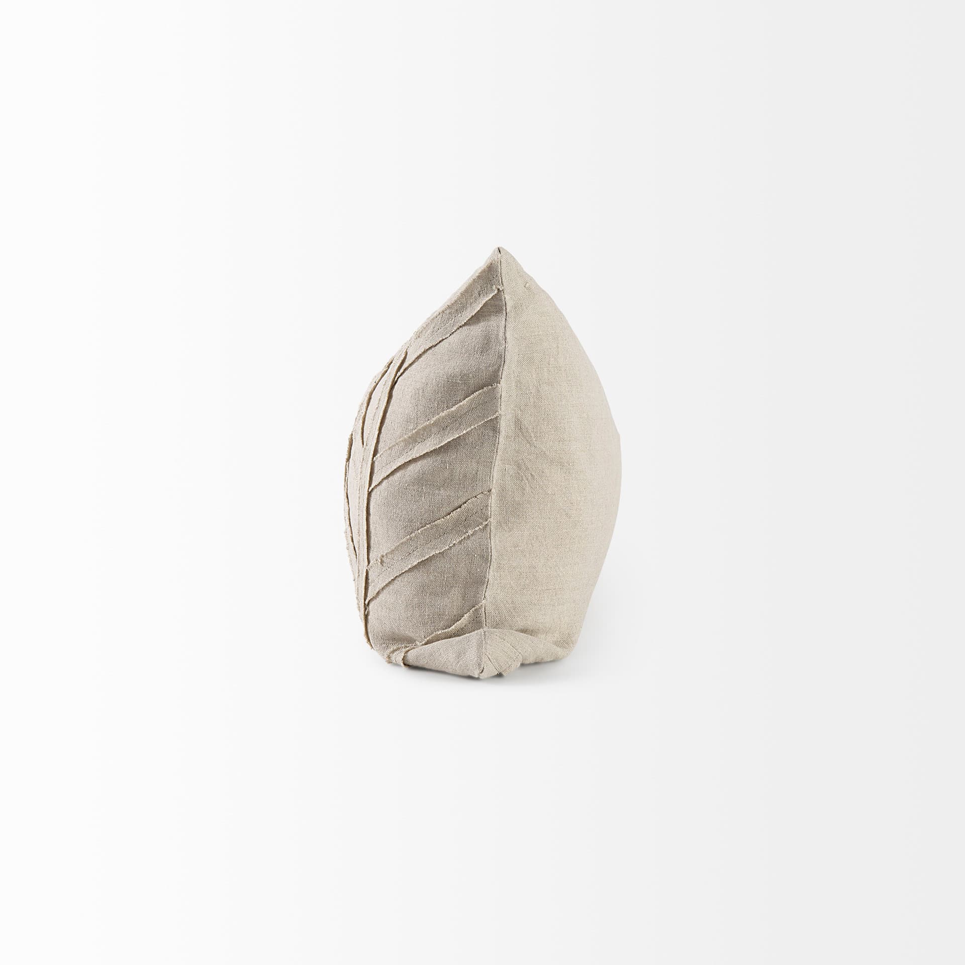 Ivivva 14x26 Beige Fabric Textured Decorative Pillow Cover — product photograph