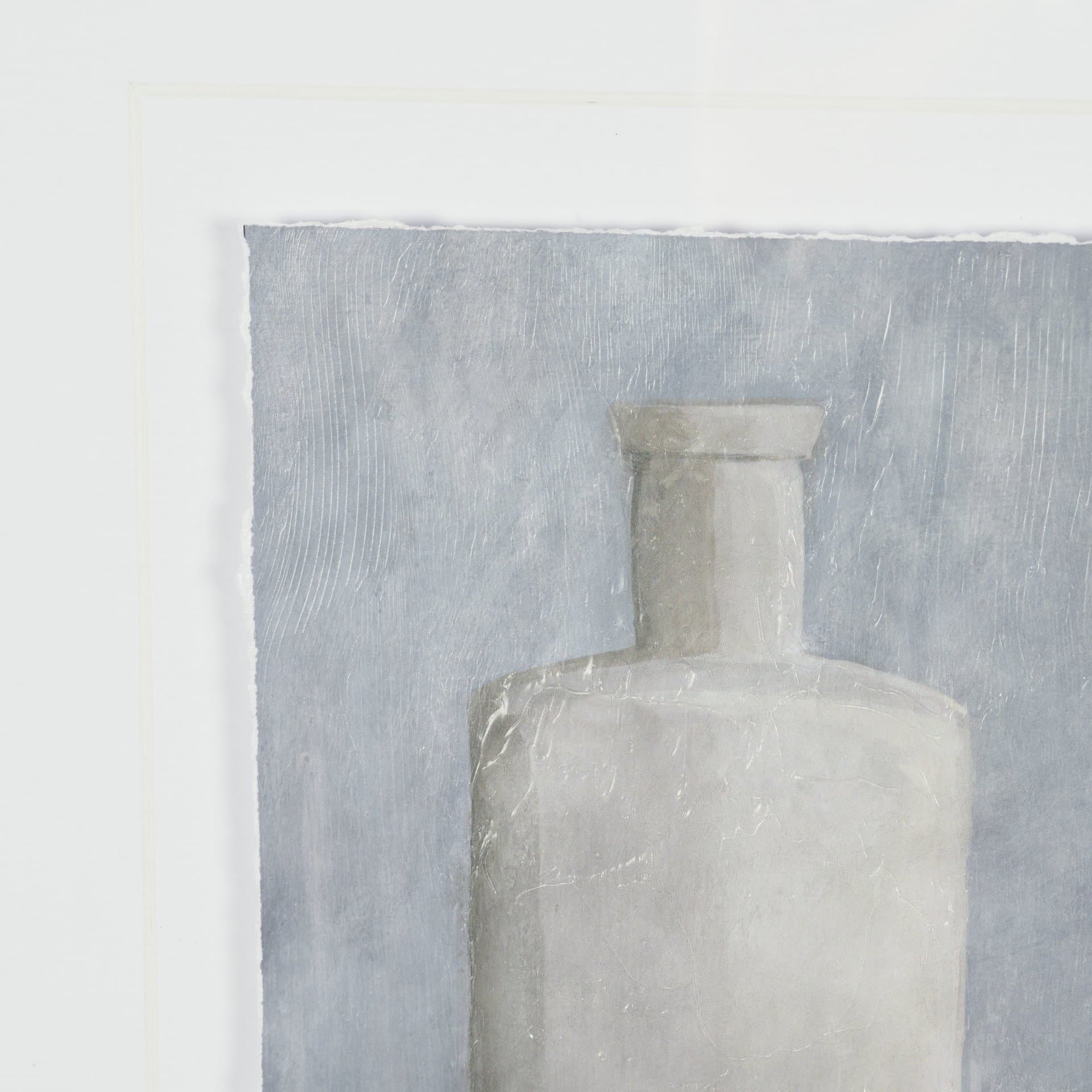 Studies in White and Ash: Study III by Mercana Studio Textured Framed Artwork Matted under Glass — product photograph