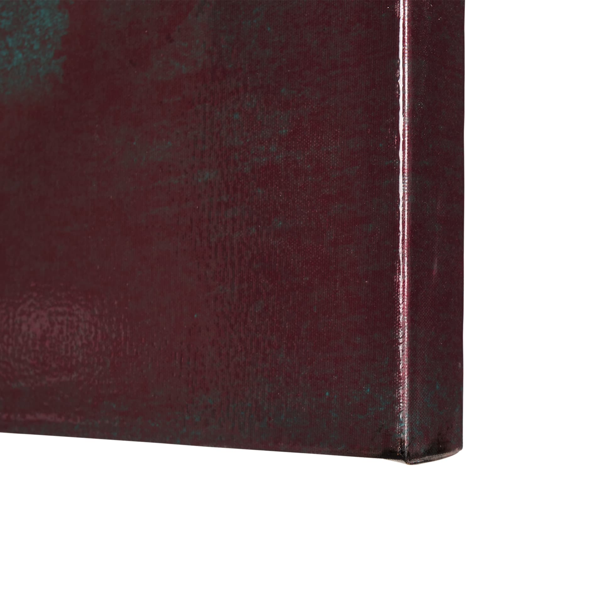 Largemouth Bass Turquoise by Mercana Studio a Hand Embellished Textured Canvas — product photograph