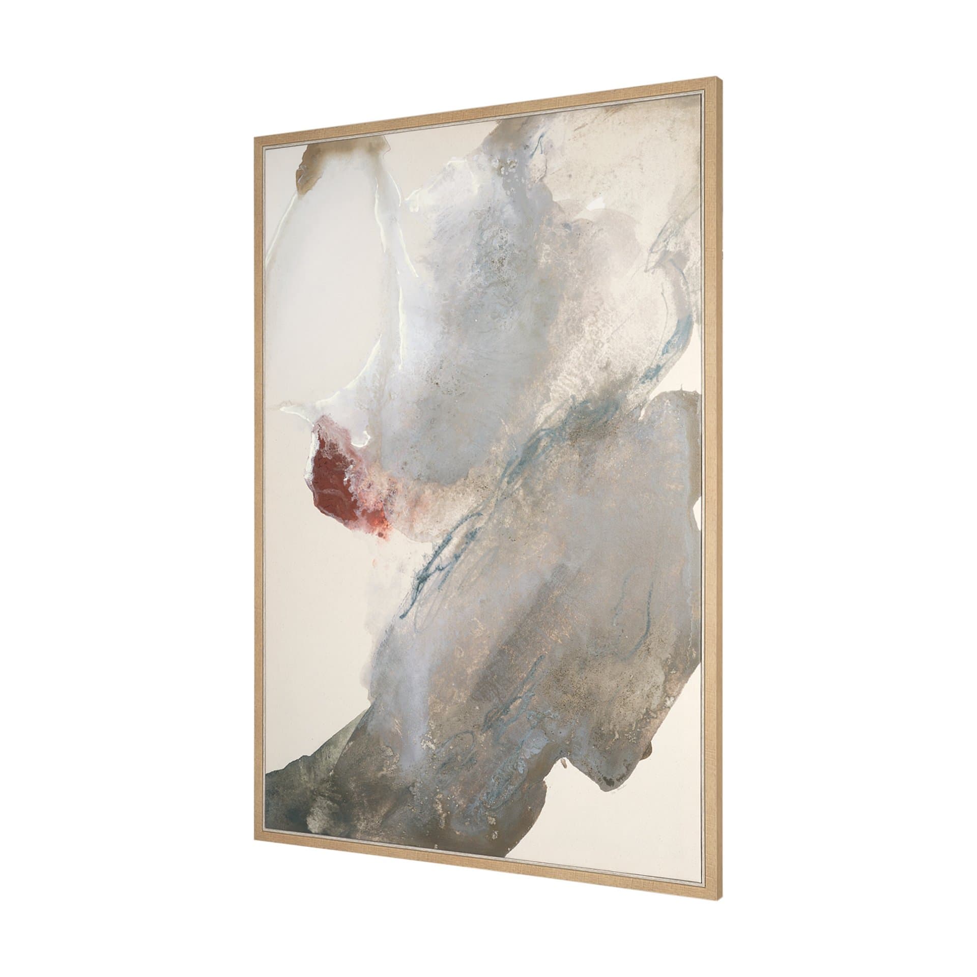 Inclination I by Ira Havuka Hand-Embellished Textured Framed Canvas Artwork — product photograph