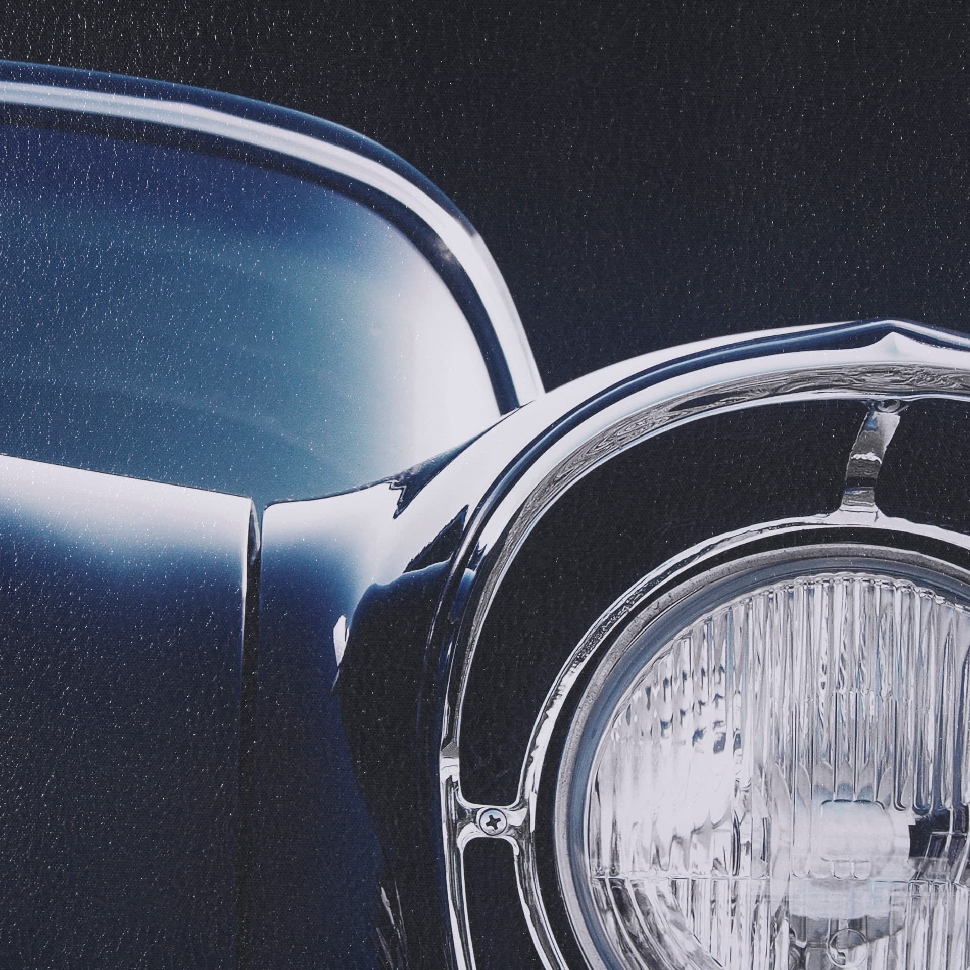 American Classic Car Bel Air 1957 by Beate Gube a Hand Embellished Framed Photo Art Print — product photograph