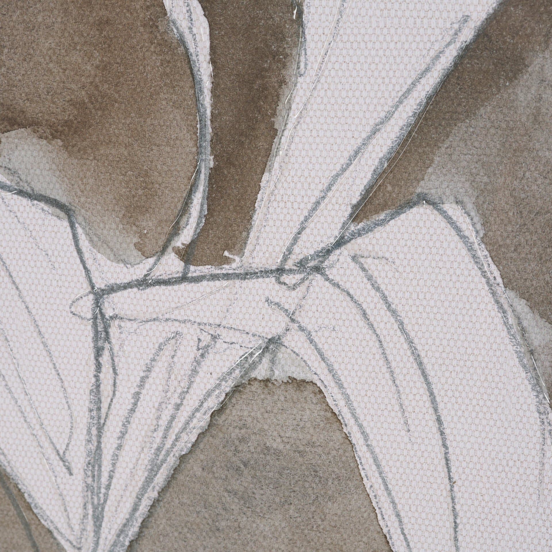 Tulip Bloom IV by Mercana Studio Hand-Embellished Framed Artwork Matted under Glass — product photograph